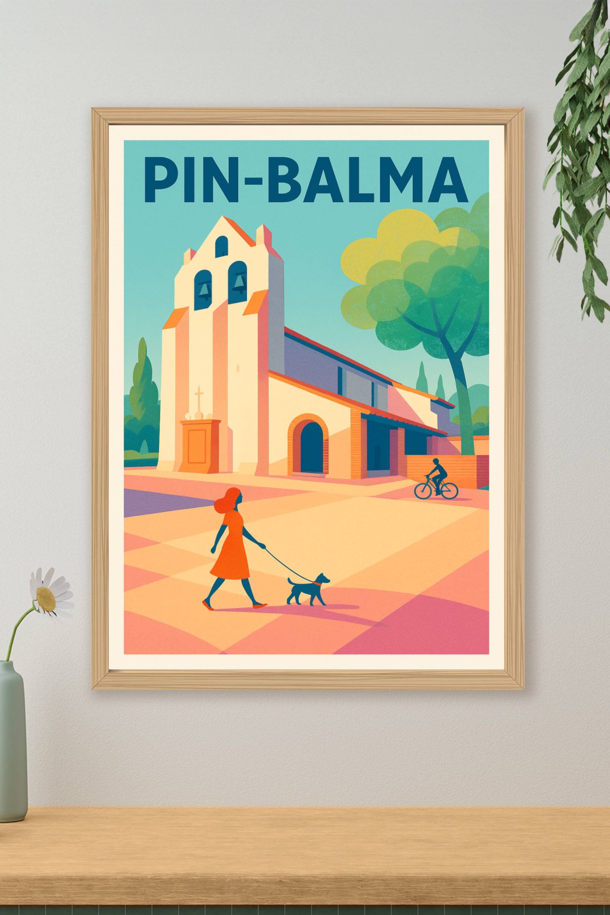 Affiche de Pin-Balma - La douceur de la vie en Midi-Pyrénées