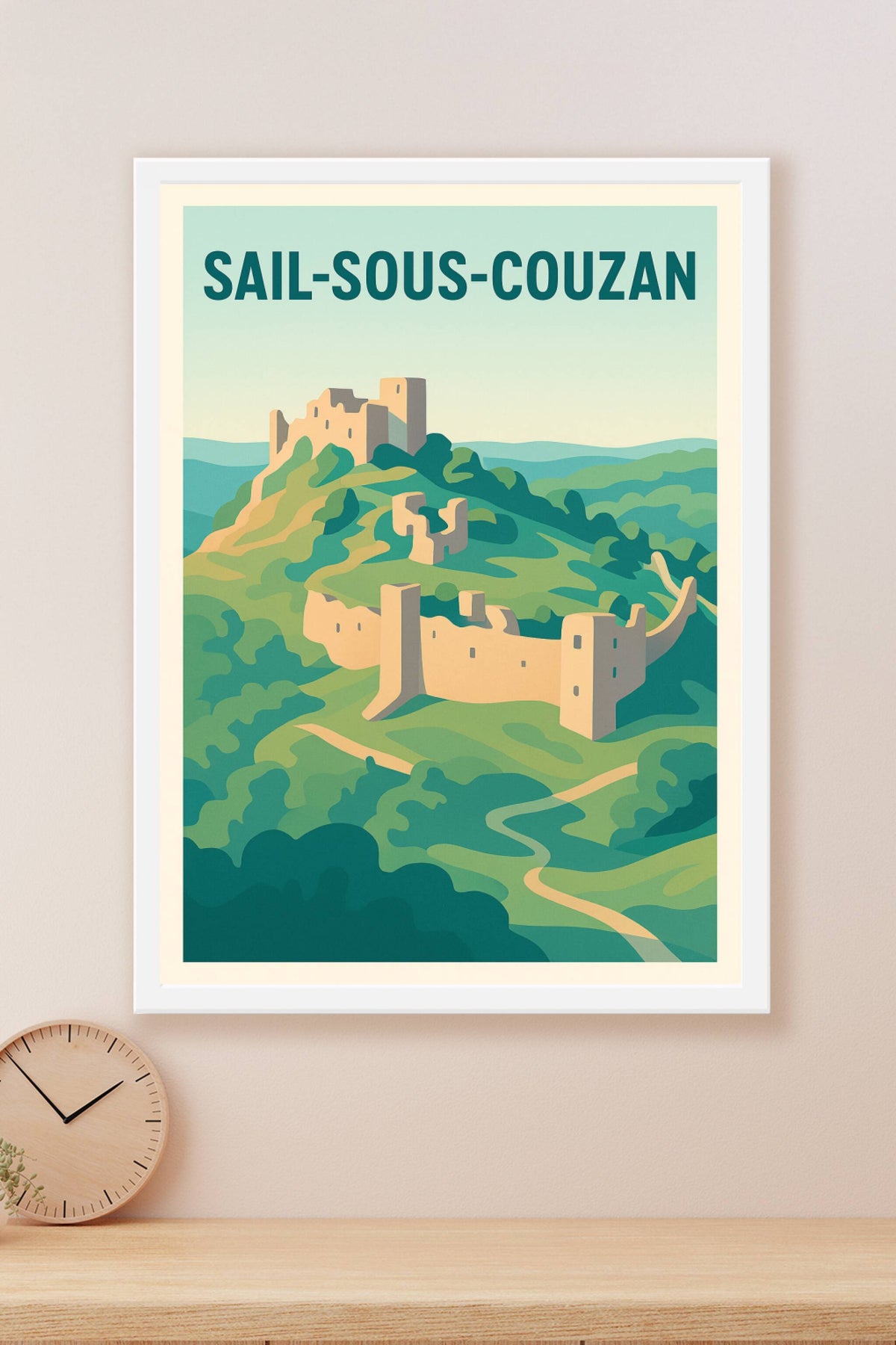 Affiche de Sail-sous-Couzan - L'évasion médiévale au naturel