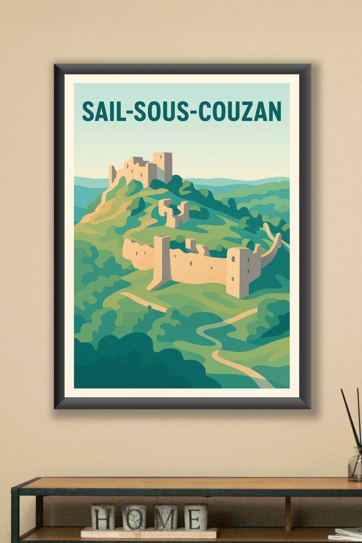 Affiche de Sail-sous-Couzan - L'évasion médiévale au naturel