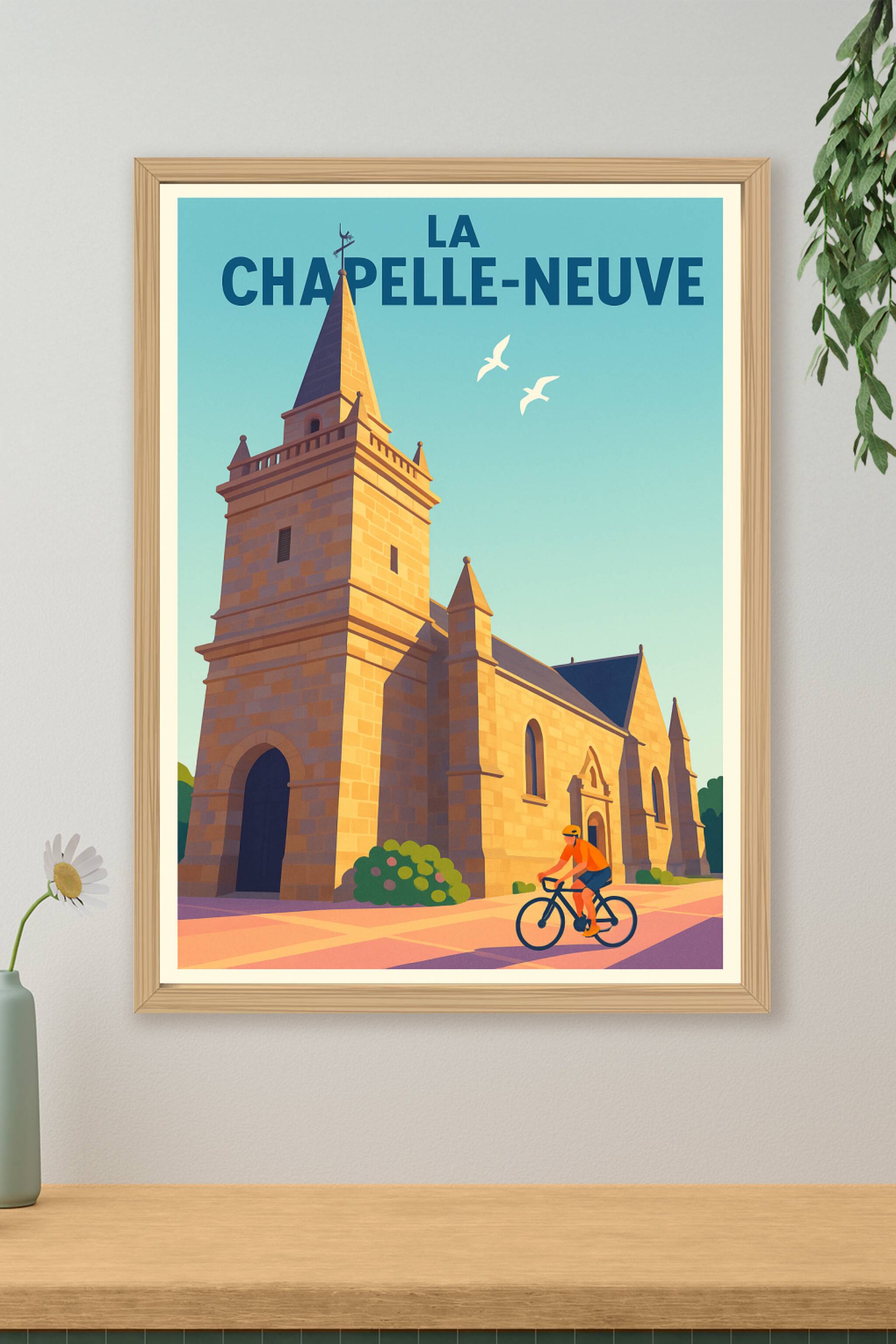 Affiche de La Chapelle-Neuve - Évasion au cœur du patrimoine breton