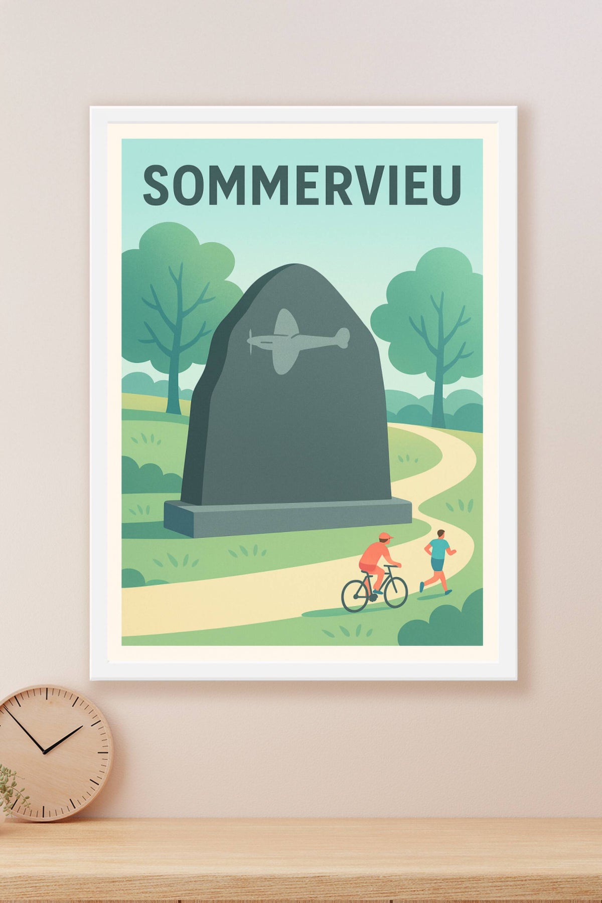 Affiche de Sommervieu - Mémoire et nature en mouvement