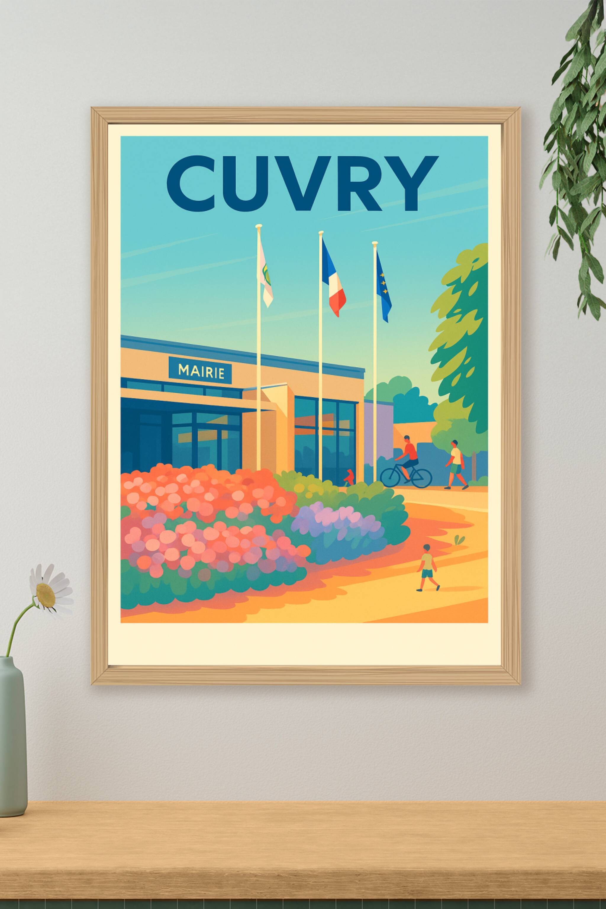 Affiche de Cuvry - Charme et sérénité à la mairie