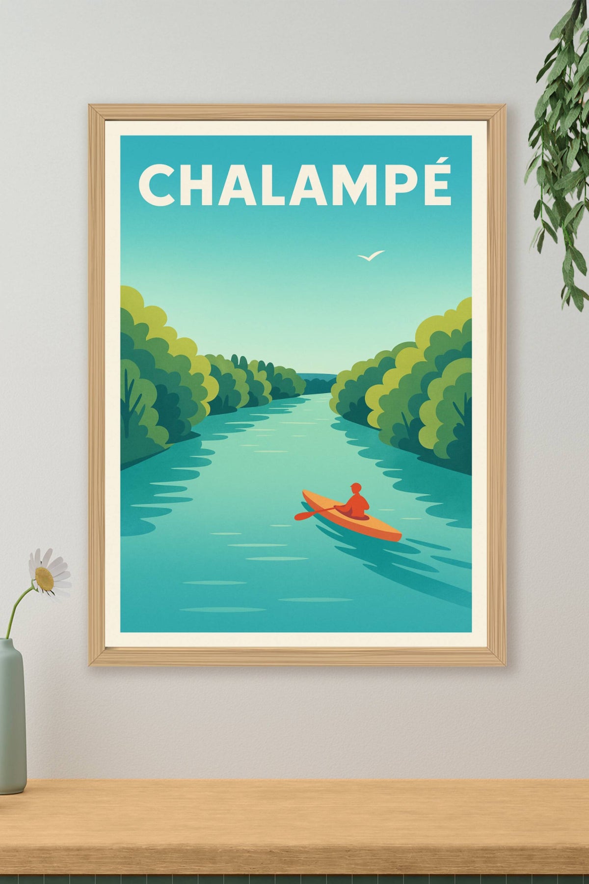 Affiche de Chalampé - Évasion paisible au fil de l'eau
