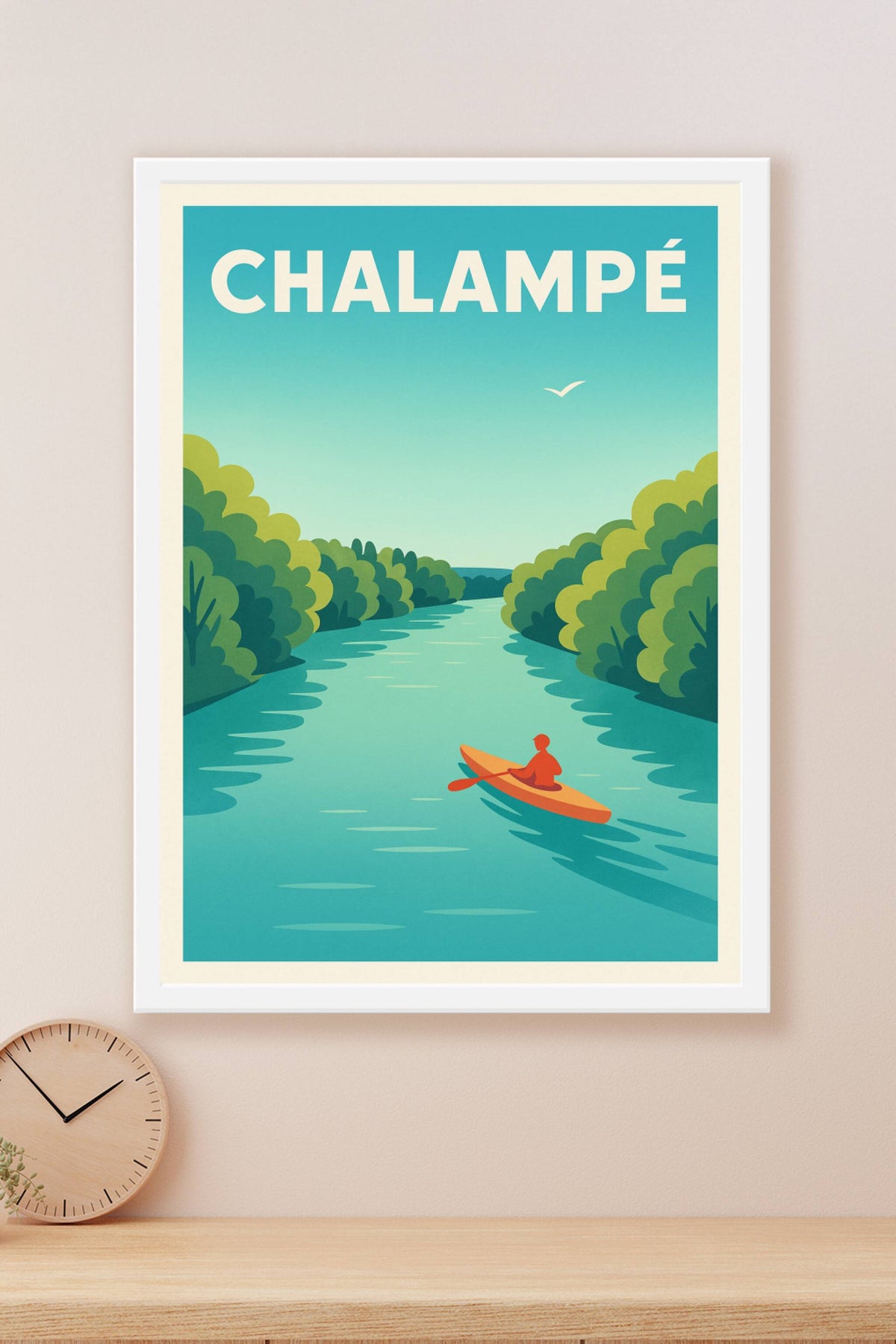 Affiche de Chalampé - Évasion paisible au fil de l'eau