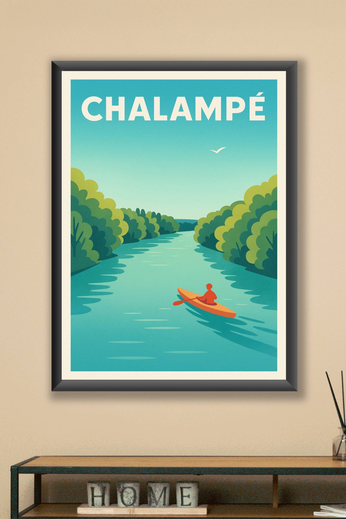 Affiche de Chalampé - Évasion paisible au fil de l'eau