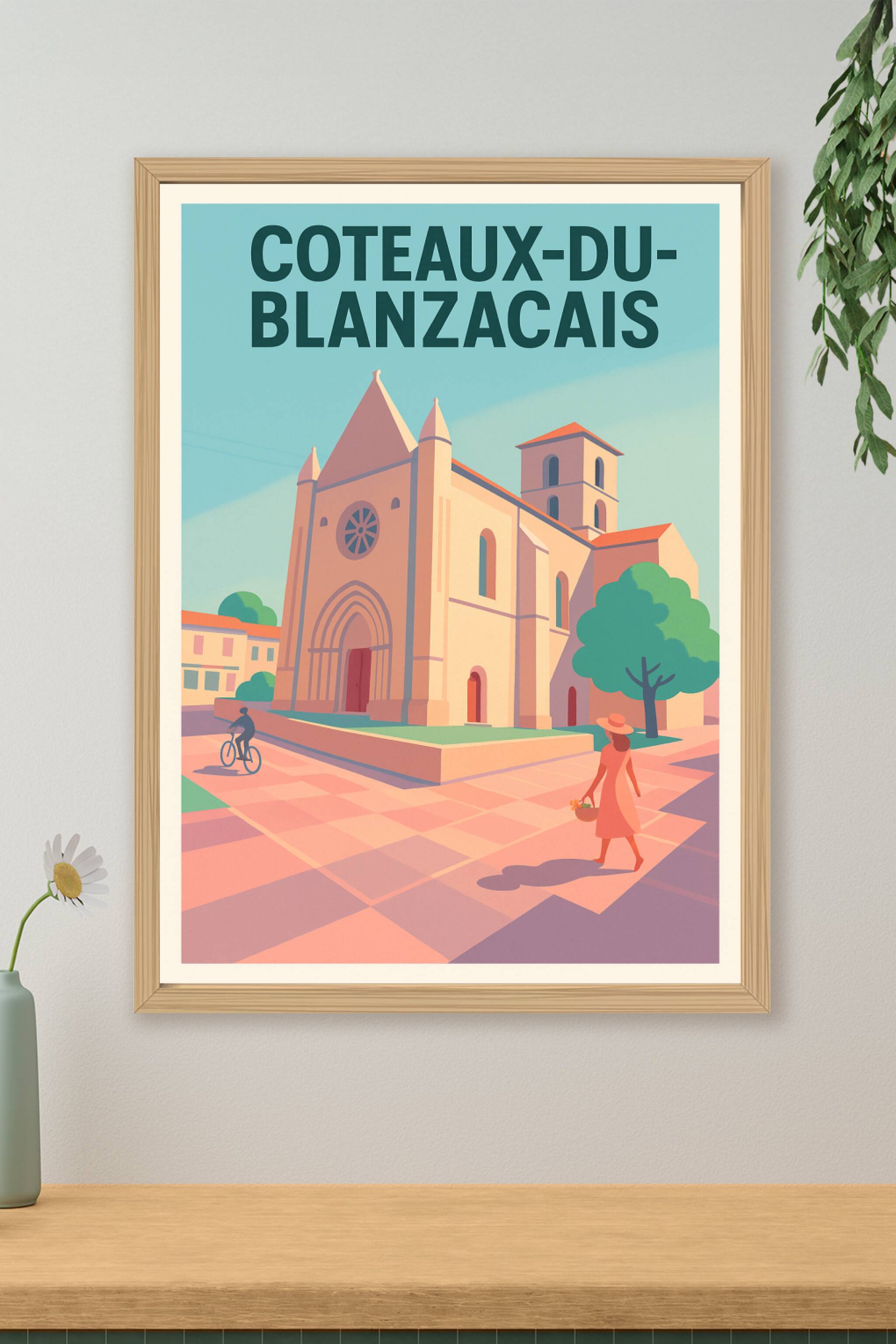Affiche de Coteaux-du-Blanzacais - Charme et douceur d'un village paisible
