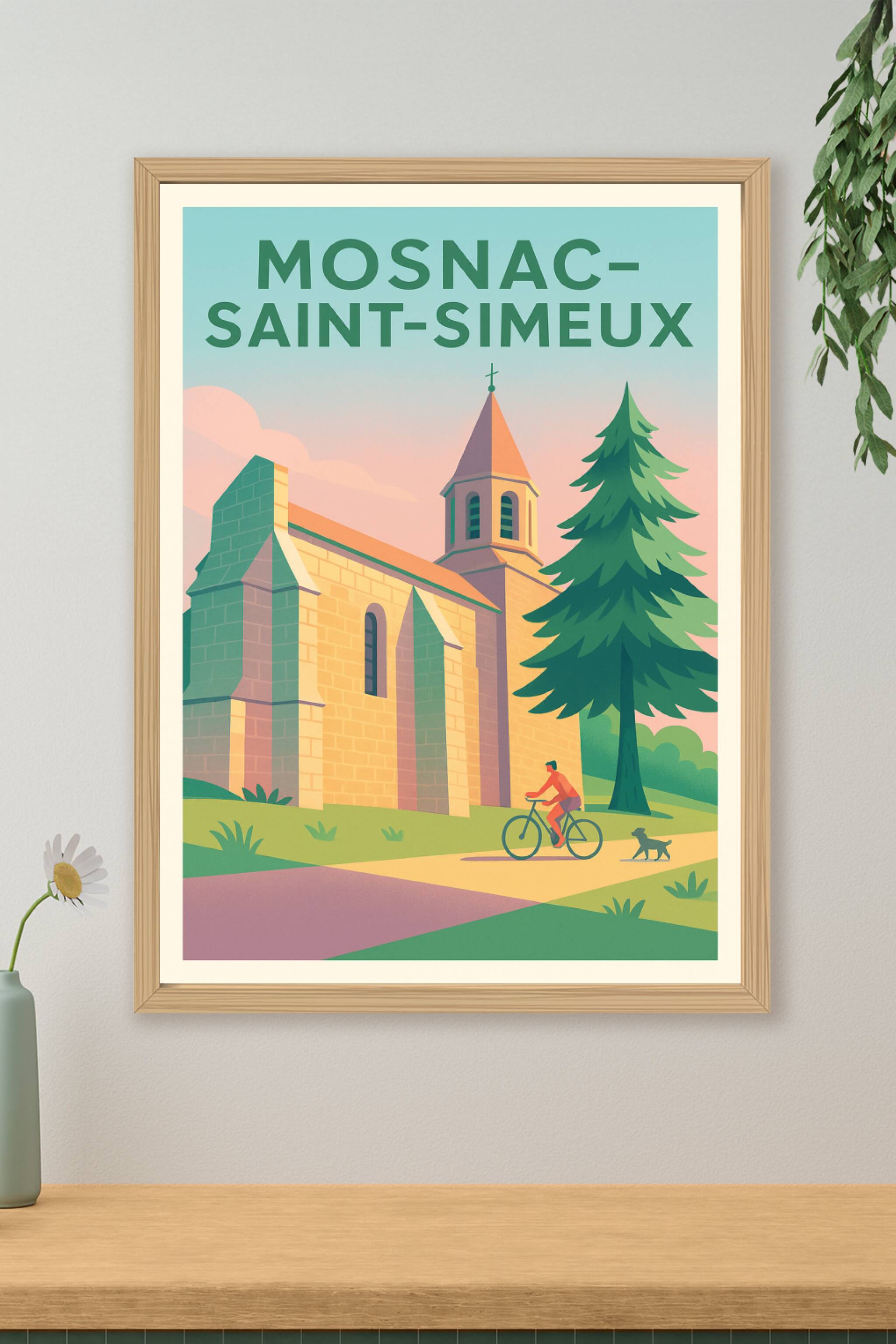 Affiche de Mosnac-Saint-Simeux - Charme et sérénité à la campagne