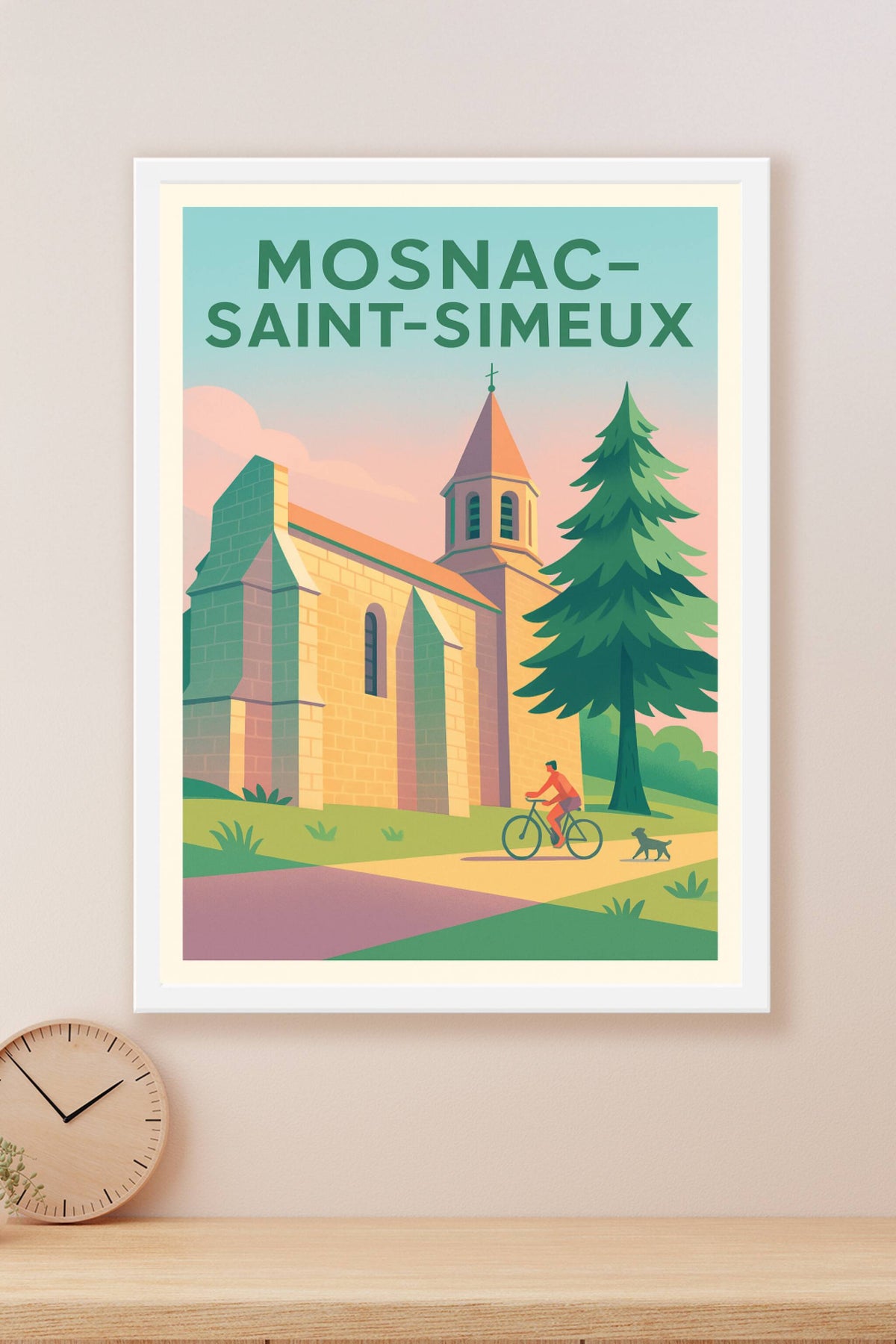 Affiche de Mosnac-Saint-Simeux - Charme et sérénité à la campagne