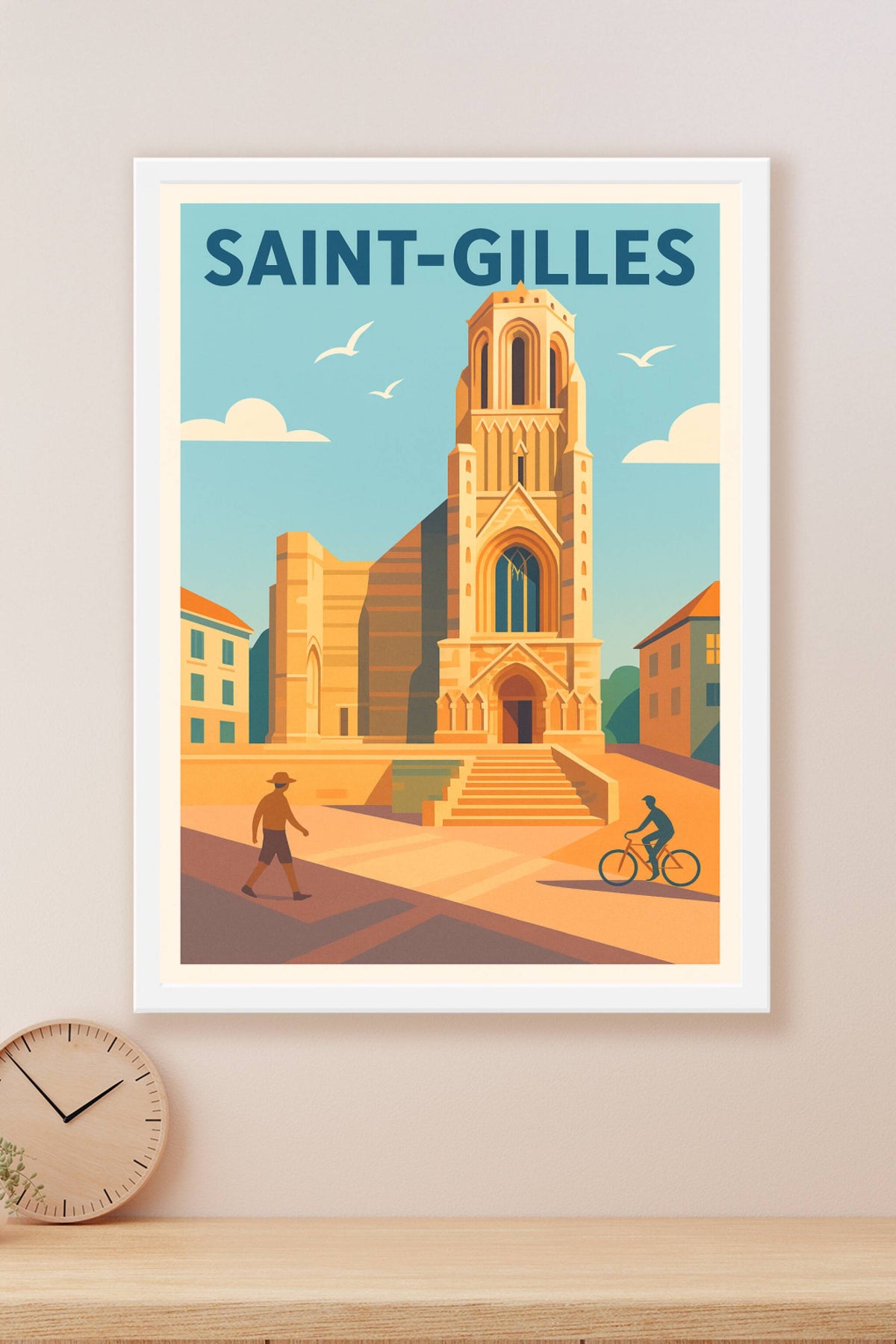 Affiche de Saint-Gilles - L'élégance intemporelle en plein cœur de la ville