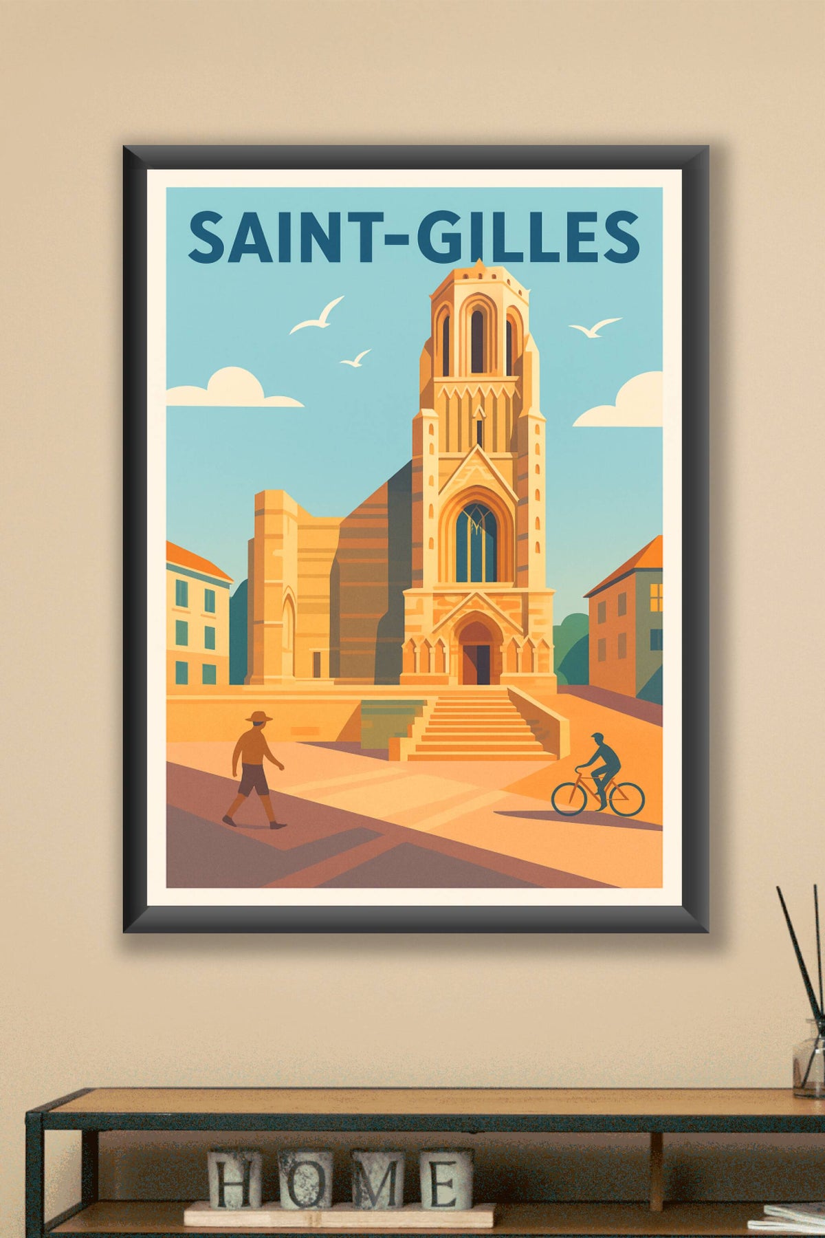 Affiche de Saint-Gilles - L'élégance intemporelle en plein cœur de la ville