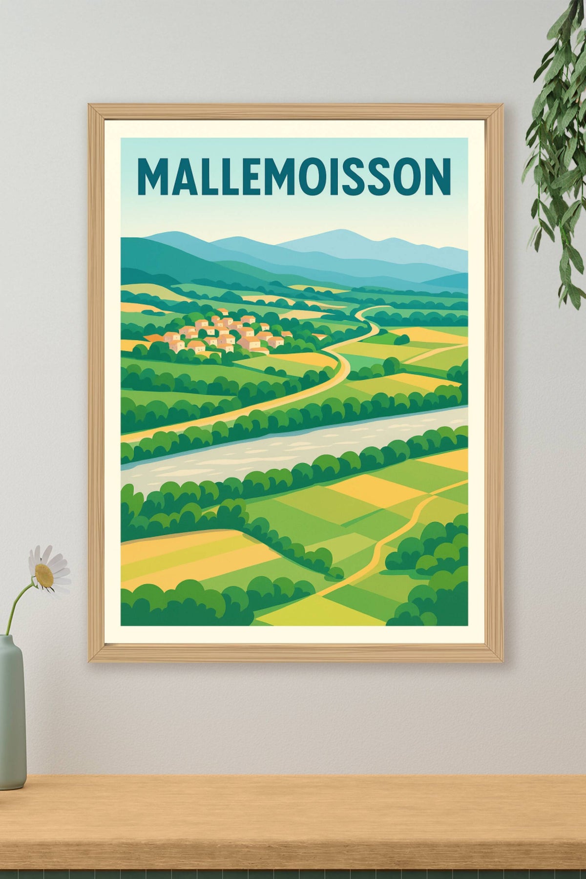 Affiche de Mallemoisson - L'évasion bucolique en Provence