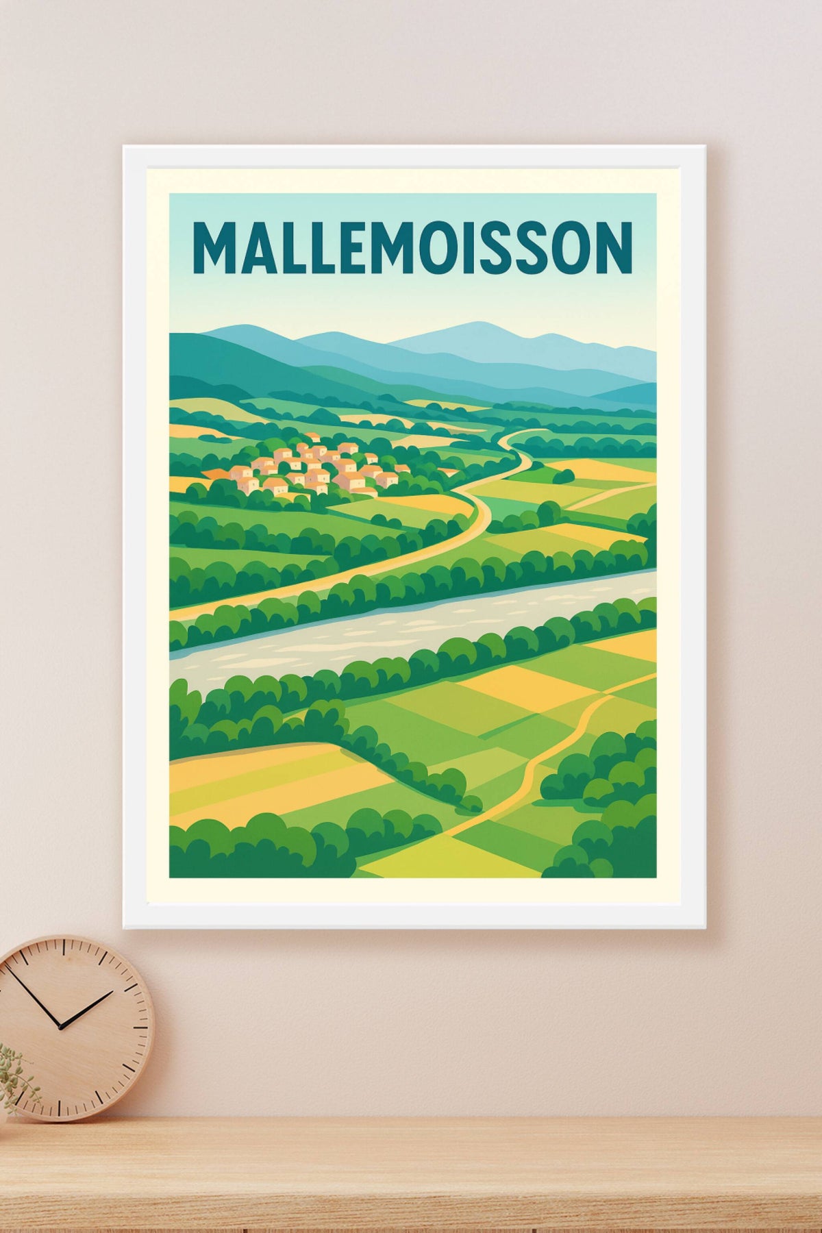 Affiche de Mallemoisson - L'évasion bucolique en Provence
