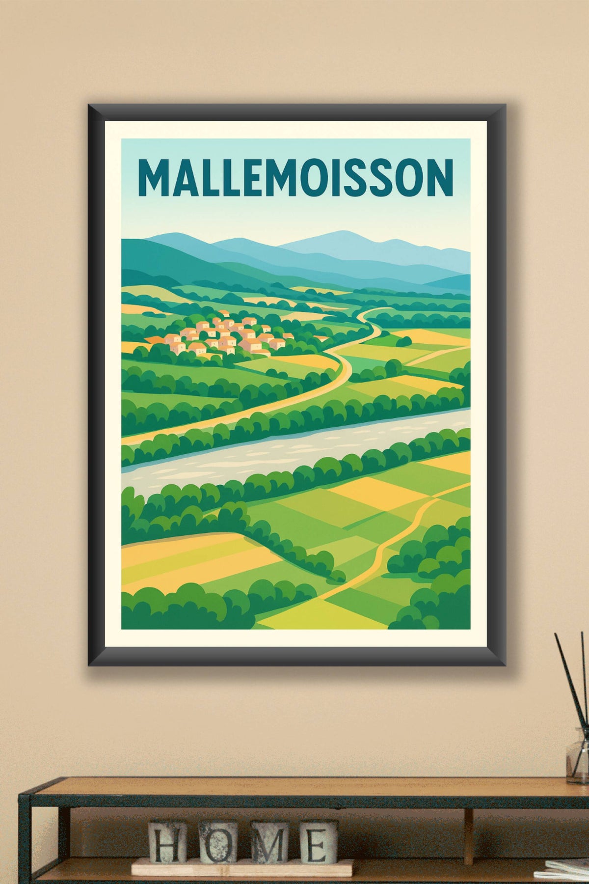 Affiche de Mallemoisson - L'évasion bucolique en Provence