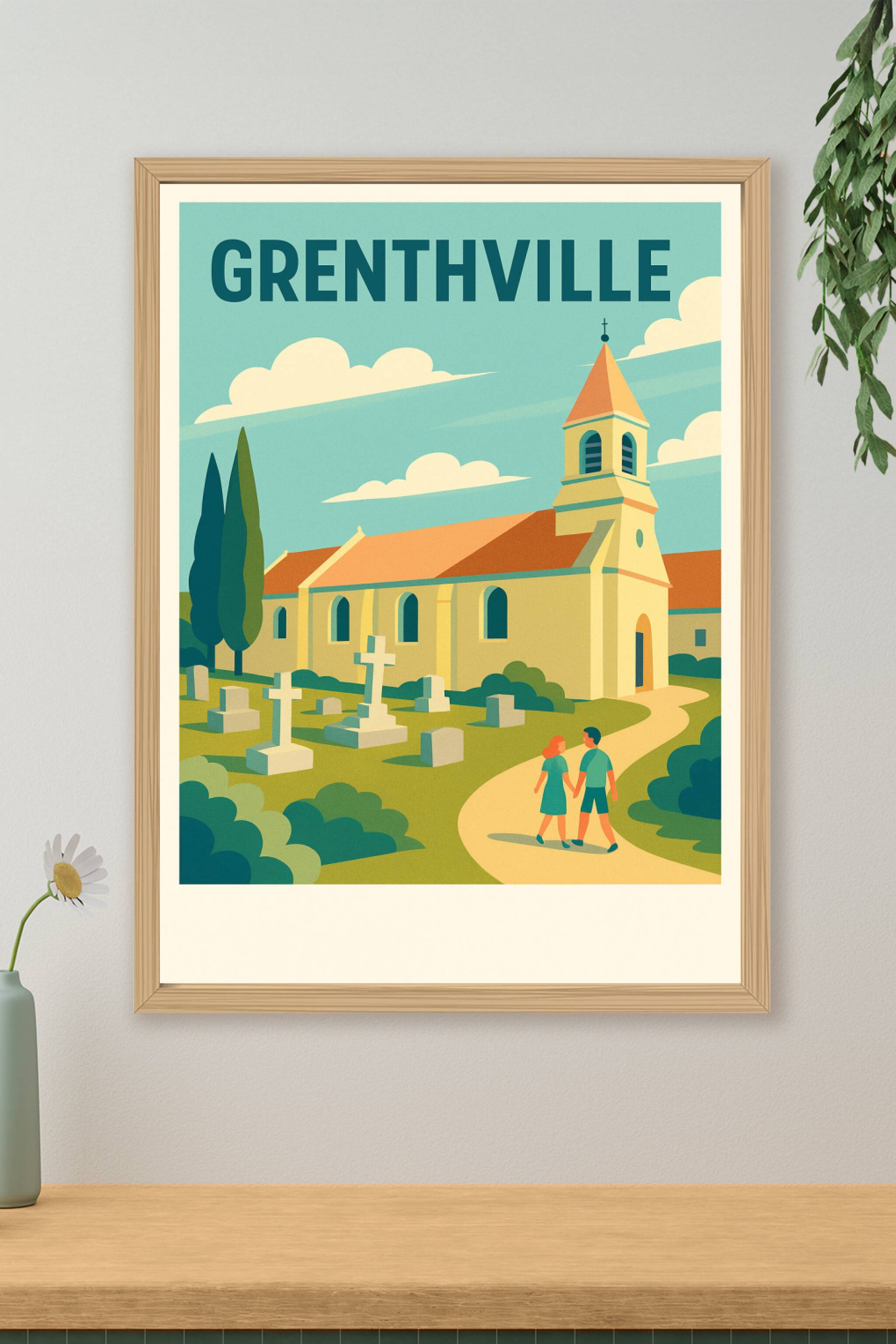 Affiche de Grenthville - Un village au charme intemporel