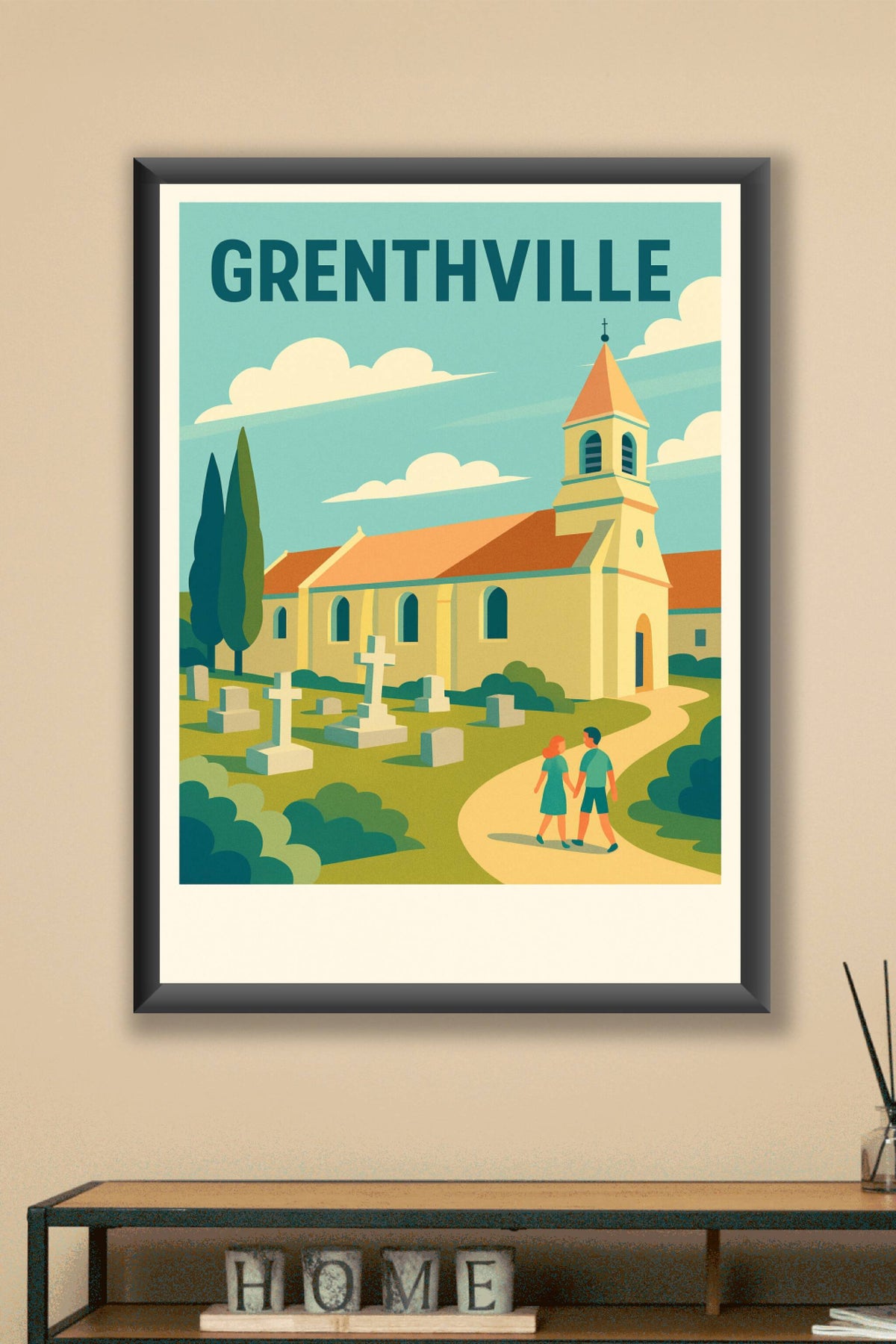 Affiche de Grenthville - Un village au charme intemporel