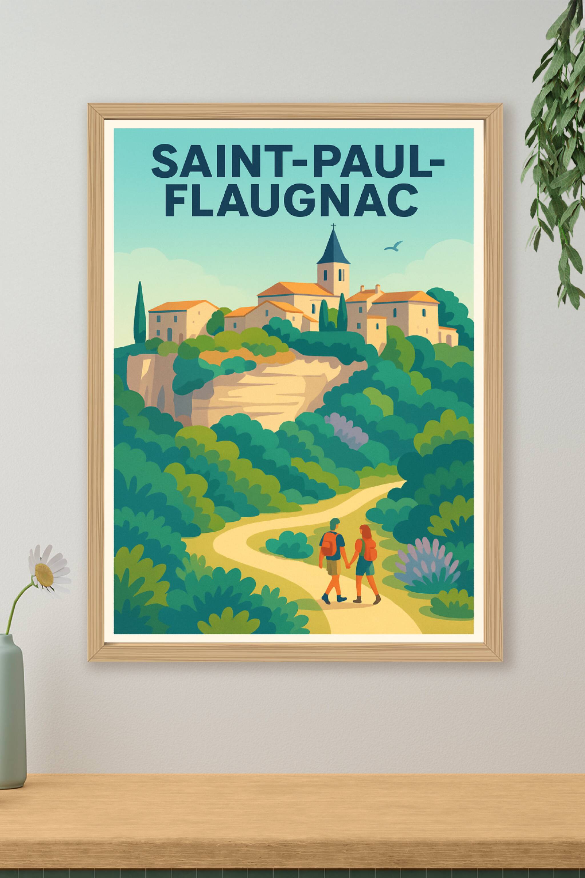 Affiche de Saint-Paul-Flaugnac - Escapade bucolique au cœur de la nature