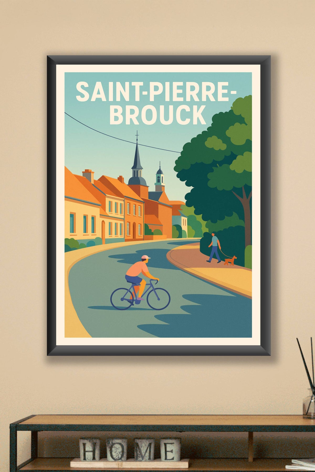 Affiche de Saint-Pierre-Brouck - Charme et douceur de vie en Nord