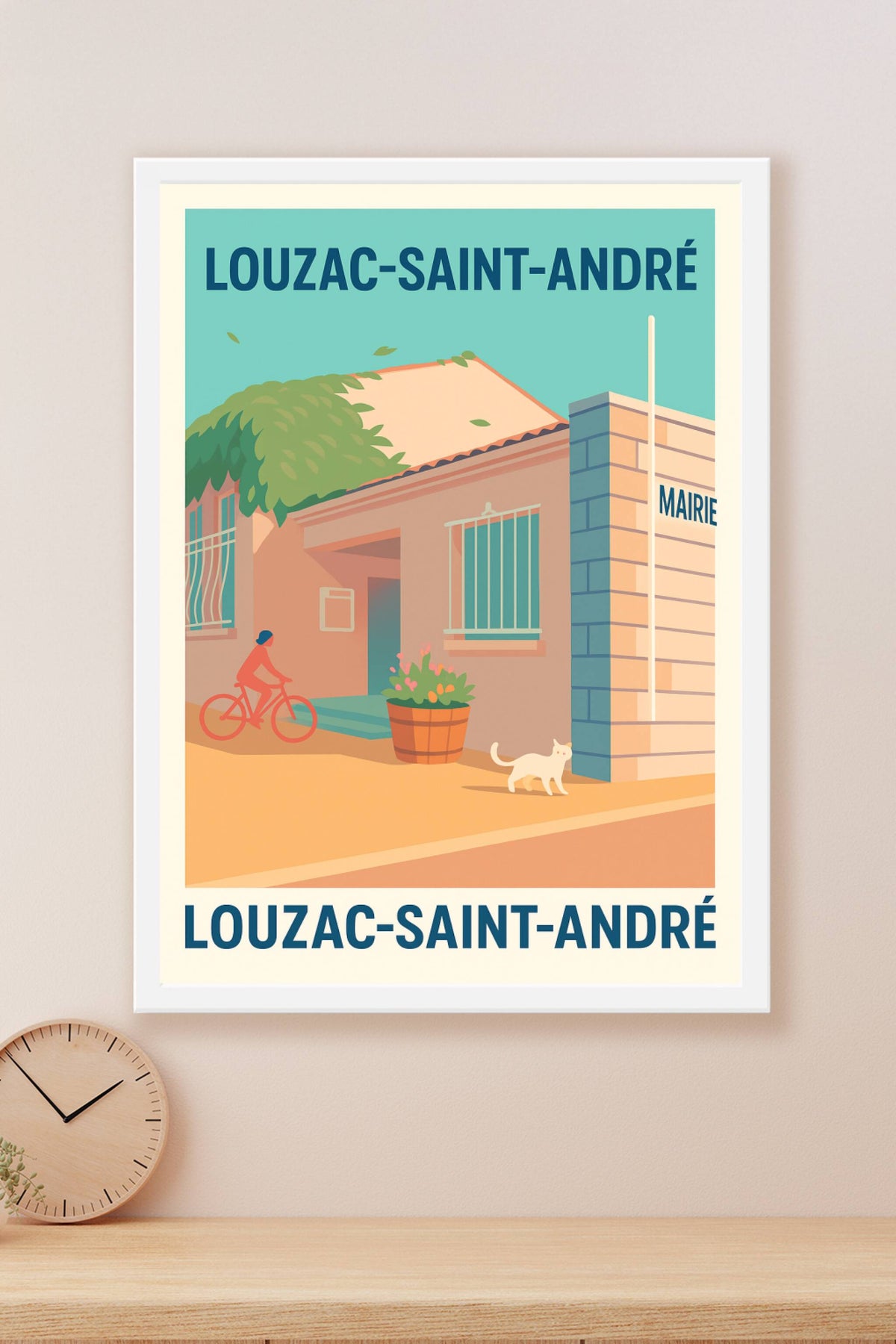 Affiche de Louzac-Saint-André - Charme paisible et authenticité