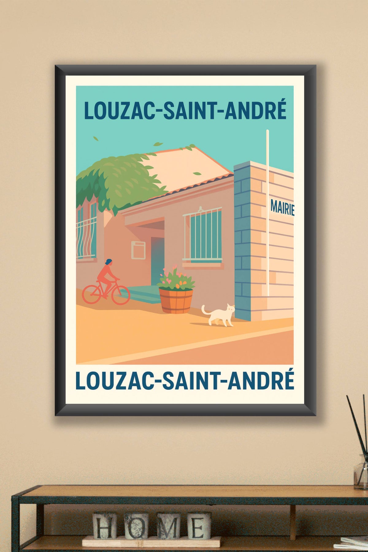 Affiche de Louzac-Saint-André - Charme paisible et authenticité