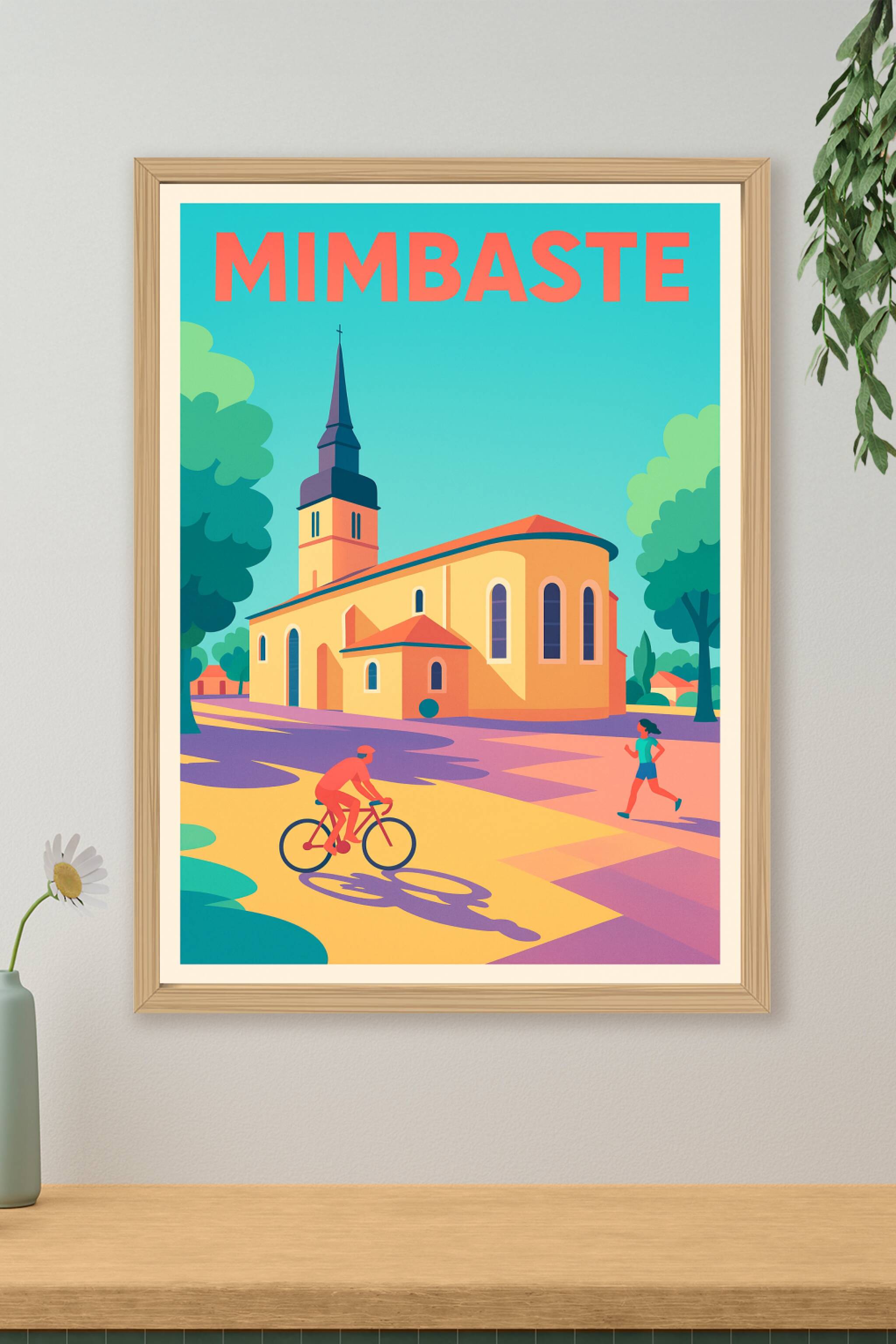 Affiche de Mimbaste - Charme et Sérénité en Pays Basque