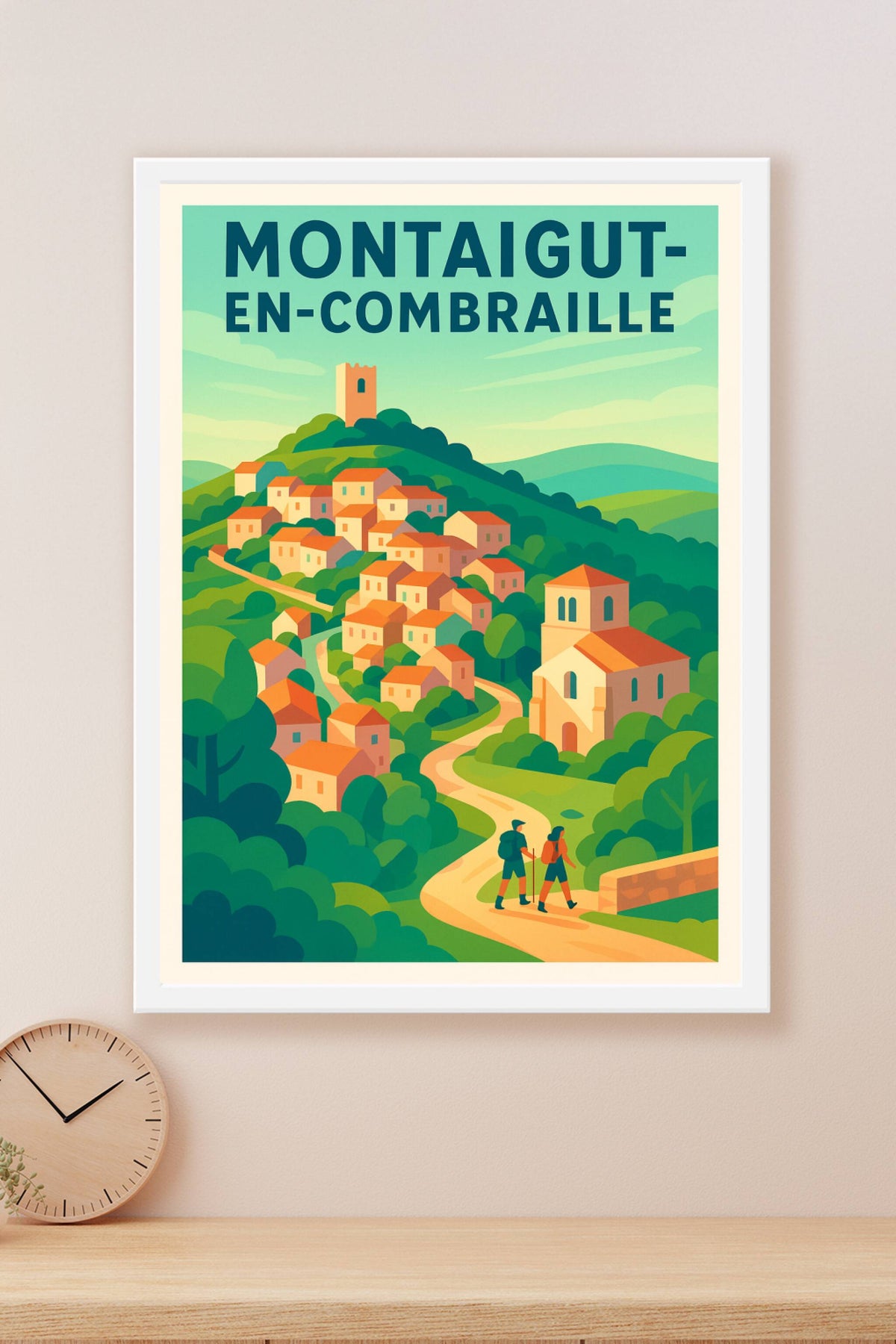 Affiche de Montaigut-en-Combraille - L'escapade bucolique au cœur des collines