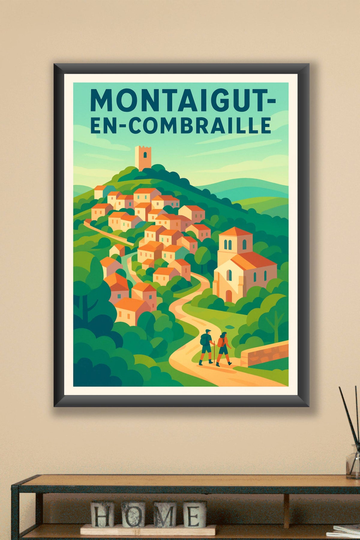 Affiche de Montaigut-en-Combraille - L'escapade bucolique au cœur des collines