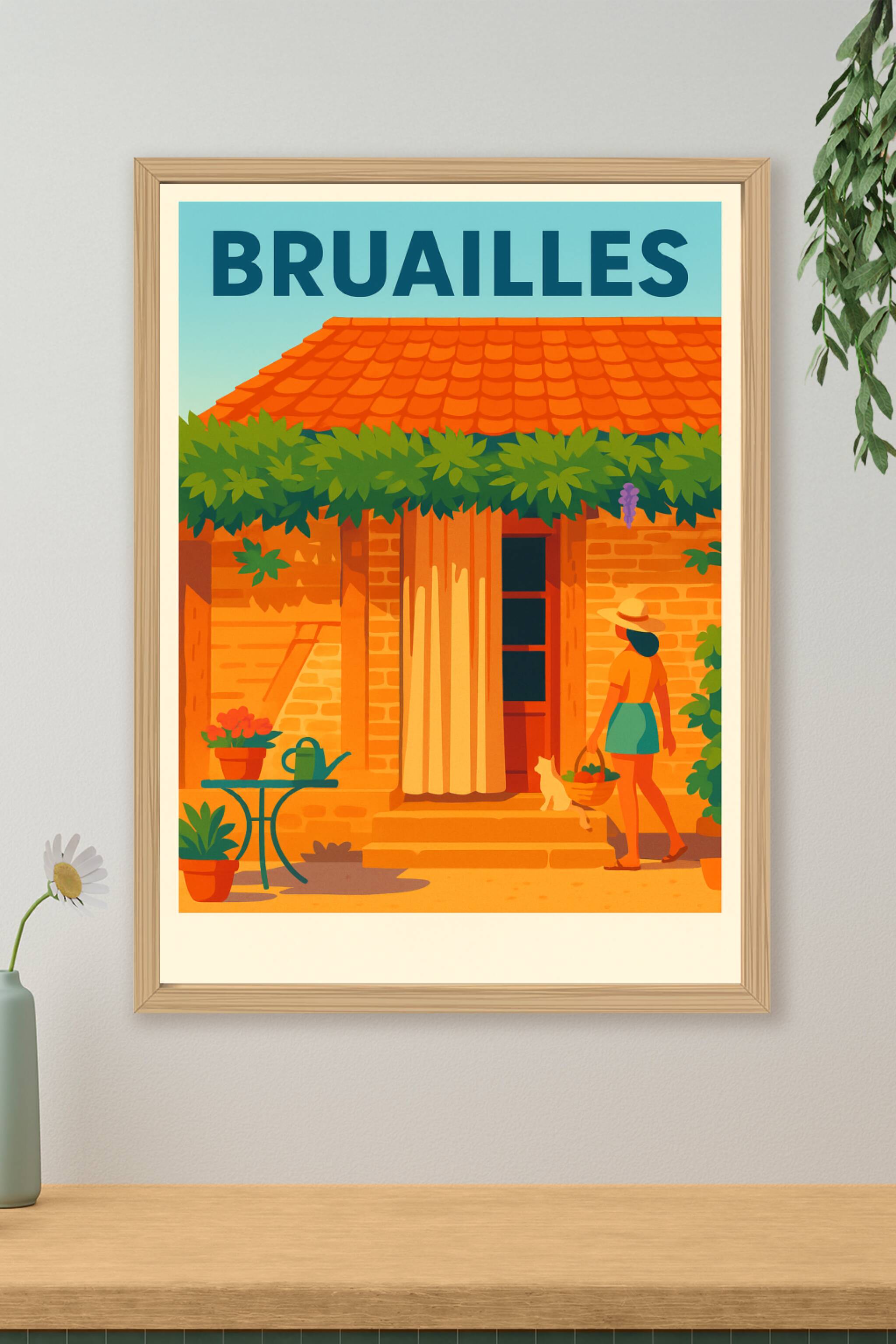 Affiche de Bruailles - Charme et sérénité au cœur de la campagne