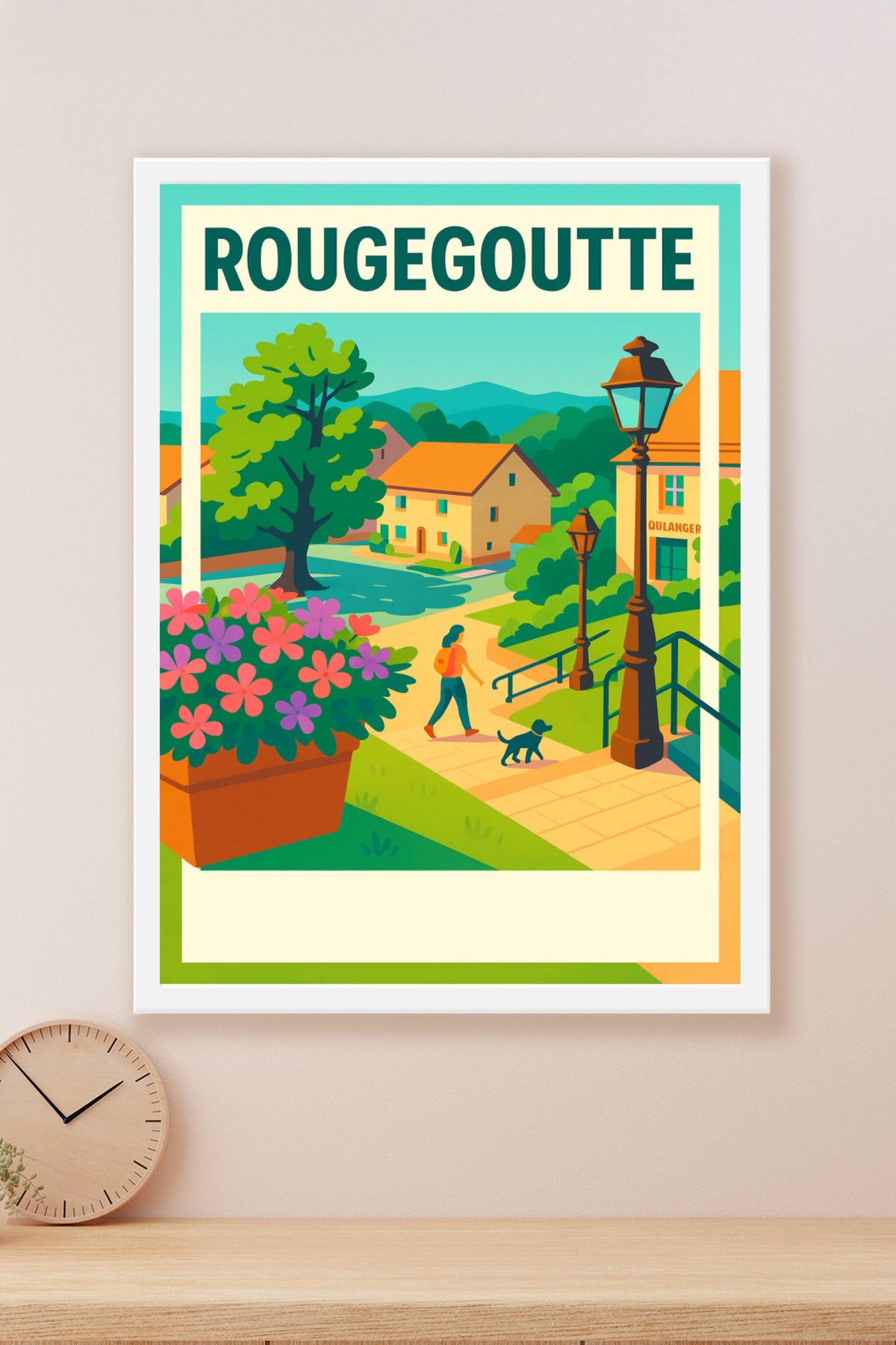 Affiche de Rougegoutte - Douceur champêtre au cœur du village