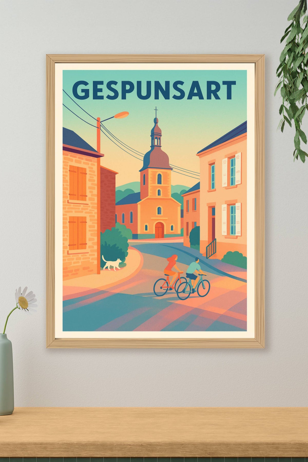 Affiche de Gespunsart - Charme paisible au cœur du village