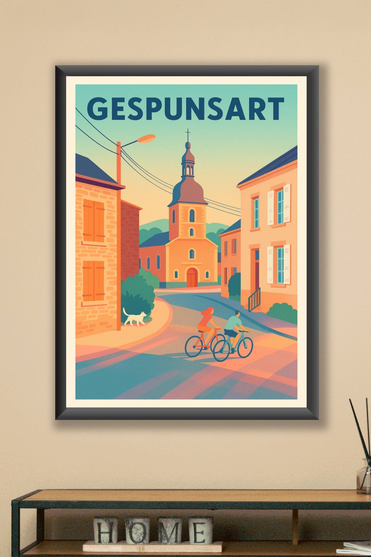 Affiche de Gespunsart - Charme paisible au cœur du village