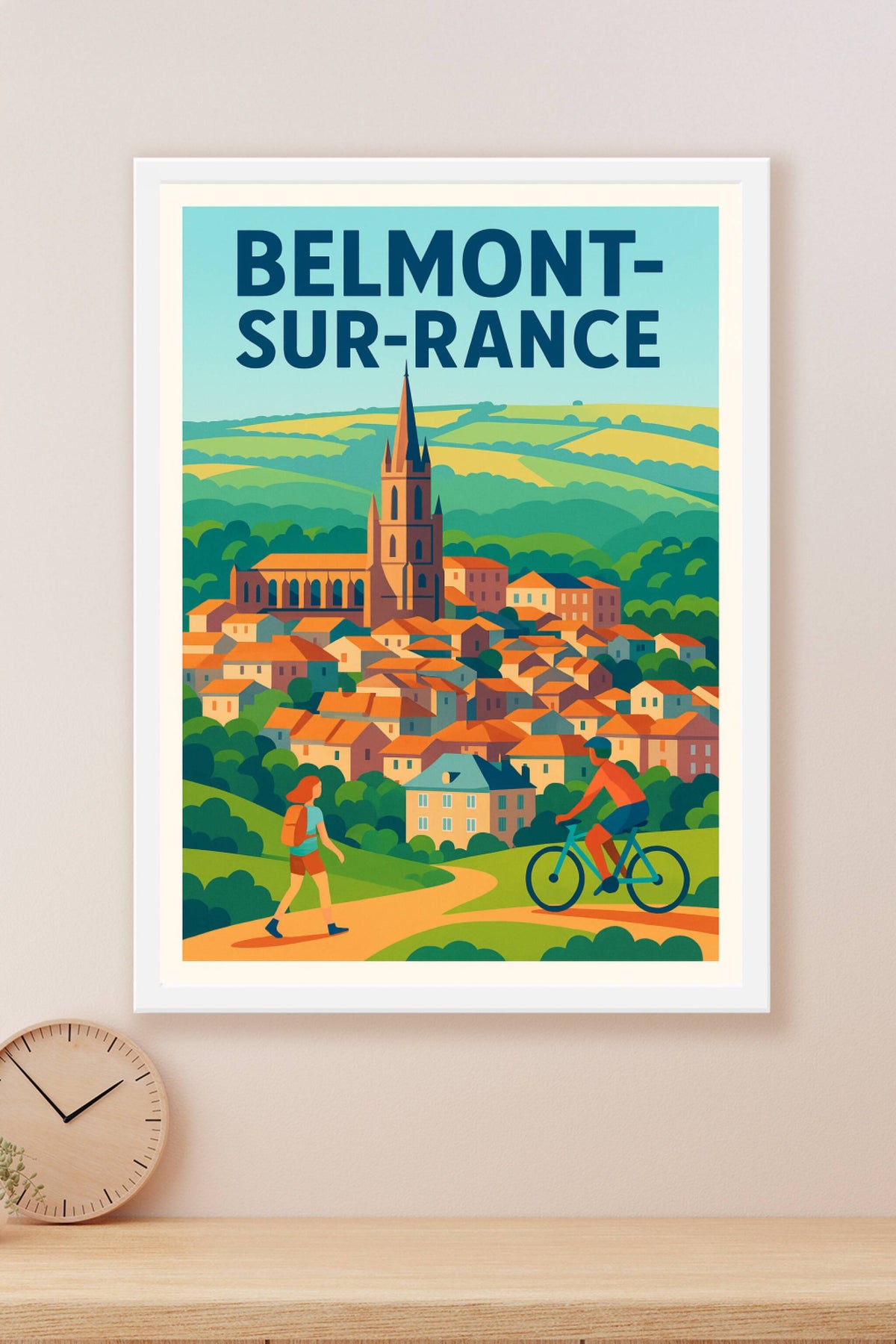 Affiche de Belmont-sur-Rance - Un charmant village au cœur de la nature