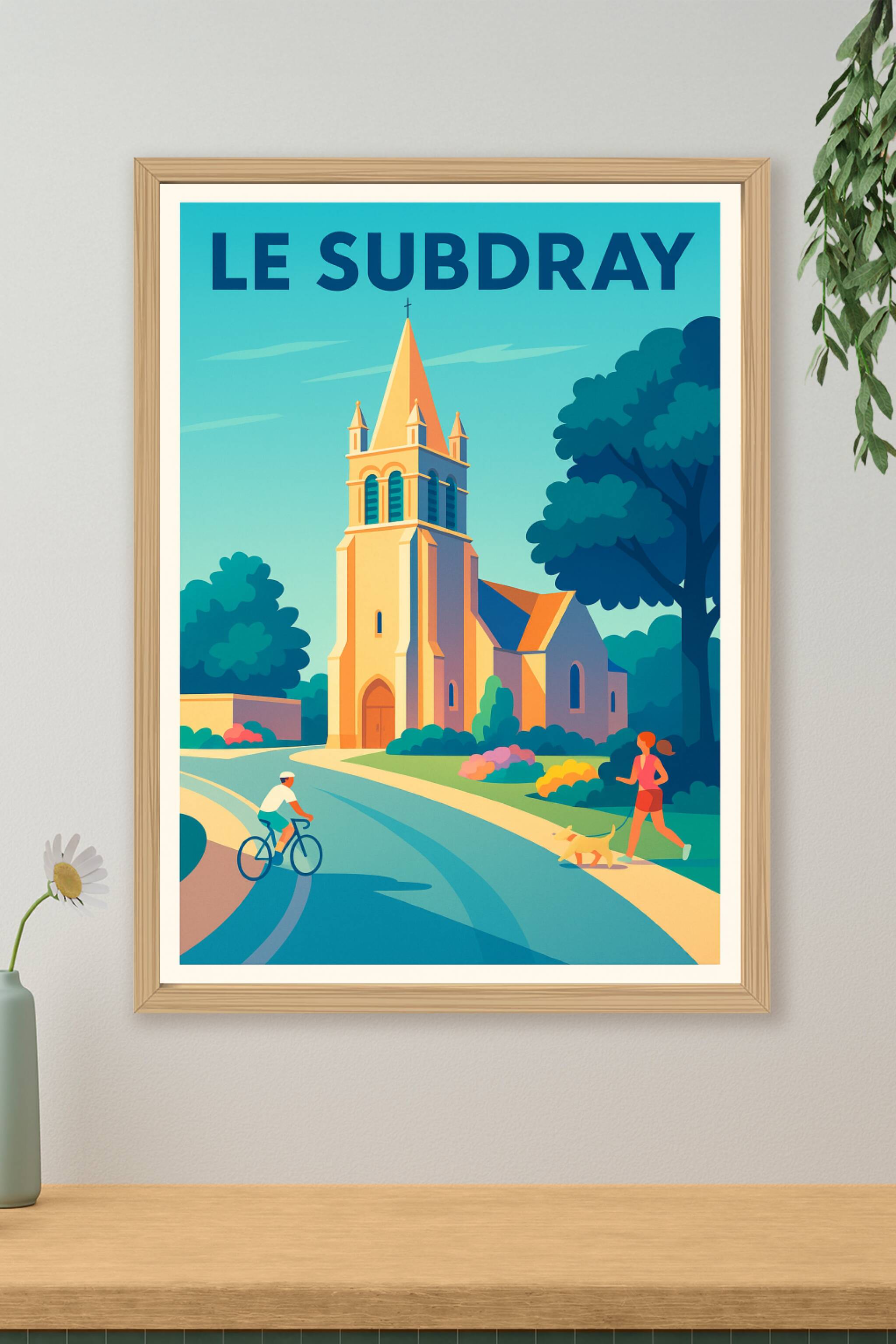 Affiche de Le Subdray - Charme et sérénité au cœur du village