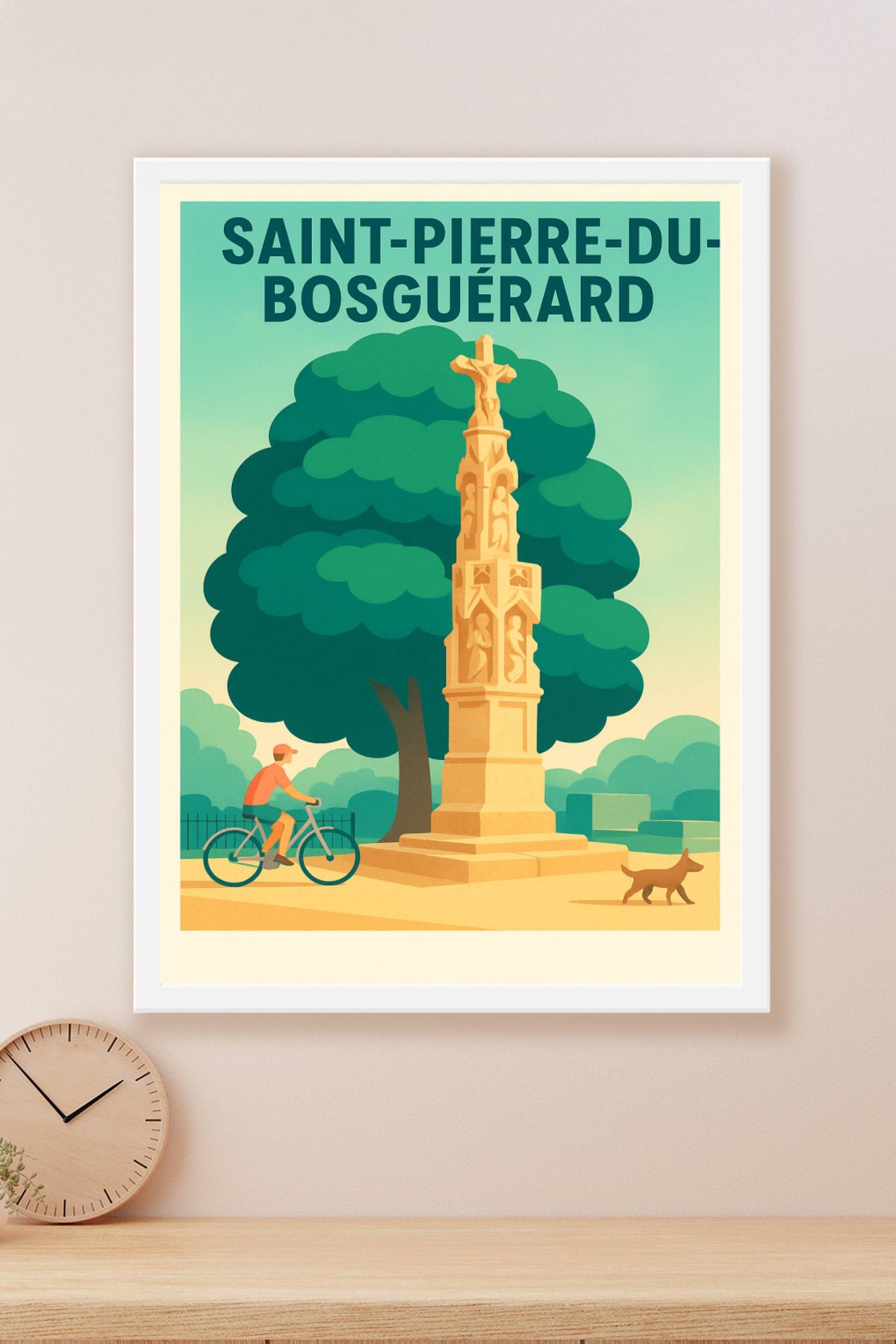Affiche de Saint-Pierre-du-Bosguérard - Charme et sérénité en Normandie