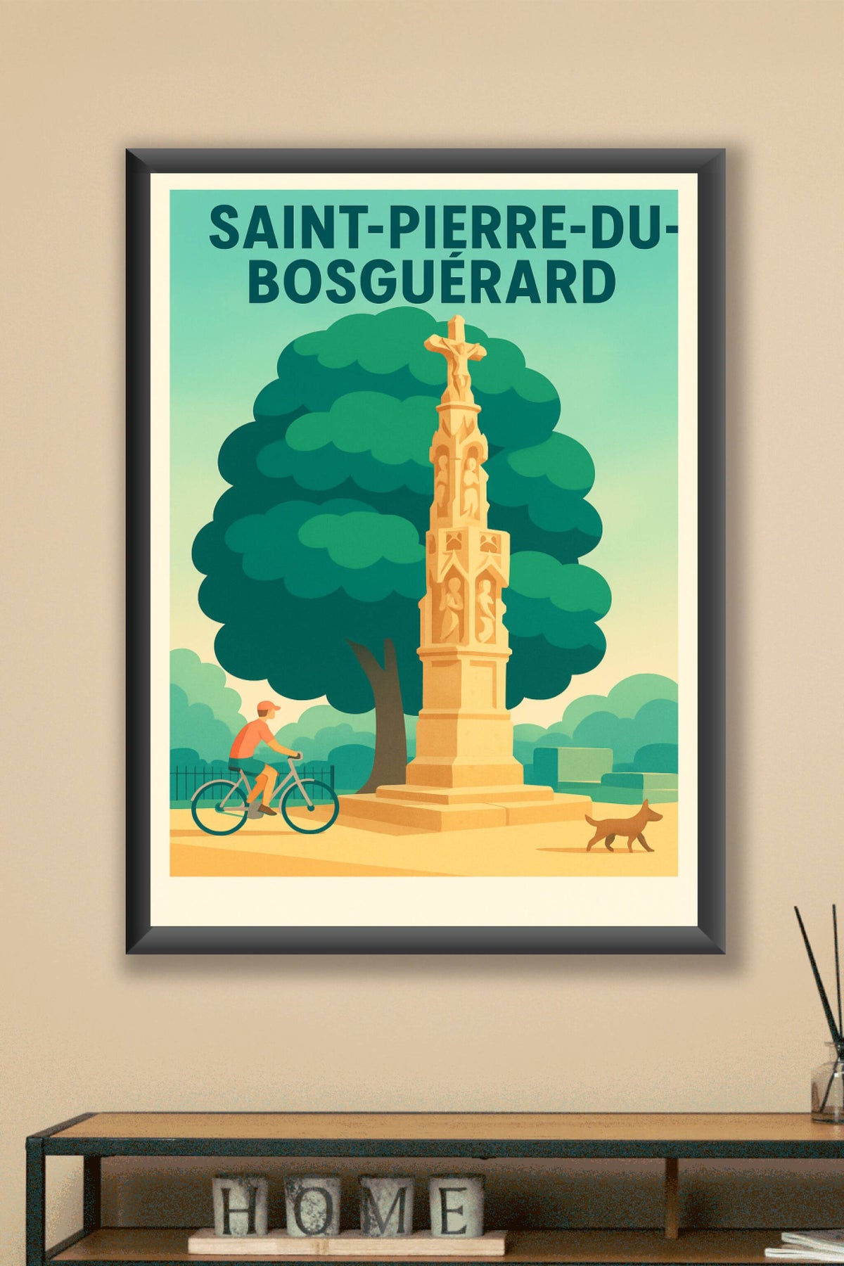 Affiche de Saint-Pierre-du-Bosguérard - Charme et sérénité en Normandie