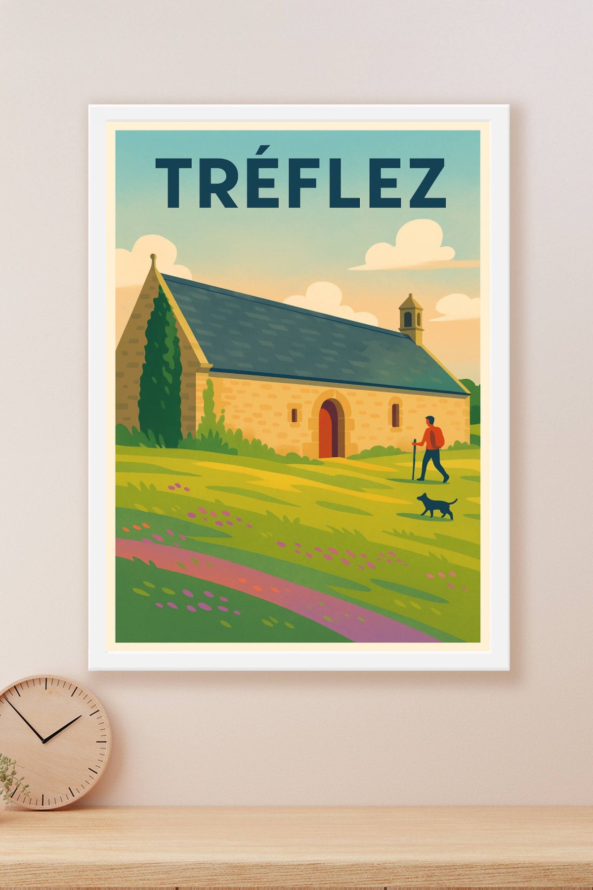 Affiche de Tréflez - Une escapade bucolique au cœur de la Bretagne