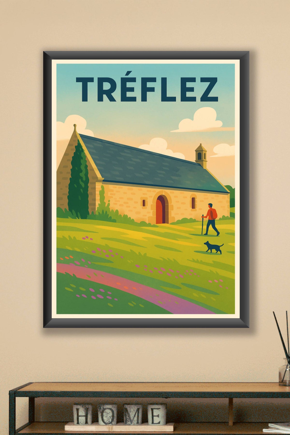 Affiche de Tréflez - Une escapade bucolique au cœur de la Bretagne