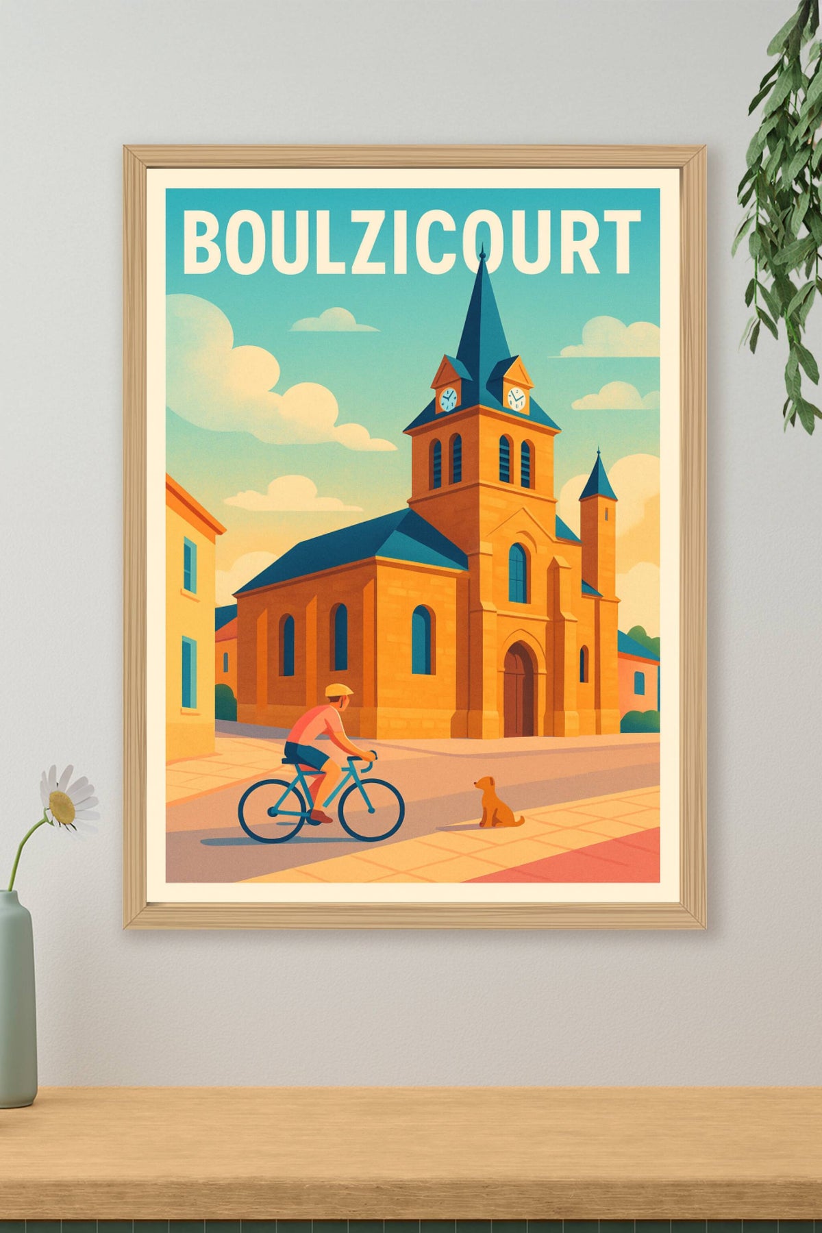 Affiche de Boulzicourt - Charme paisible au cœur du village