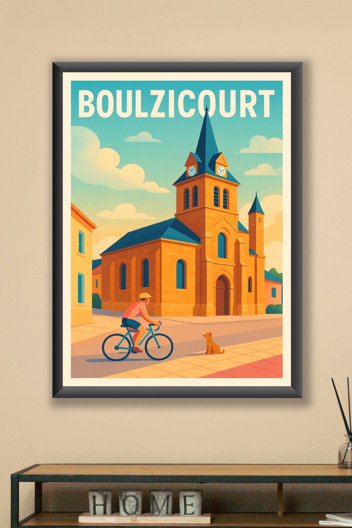 Affiche de Boulzicourt - Charme paisible au cœur du village