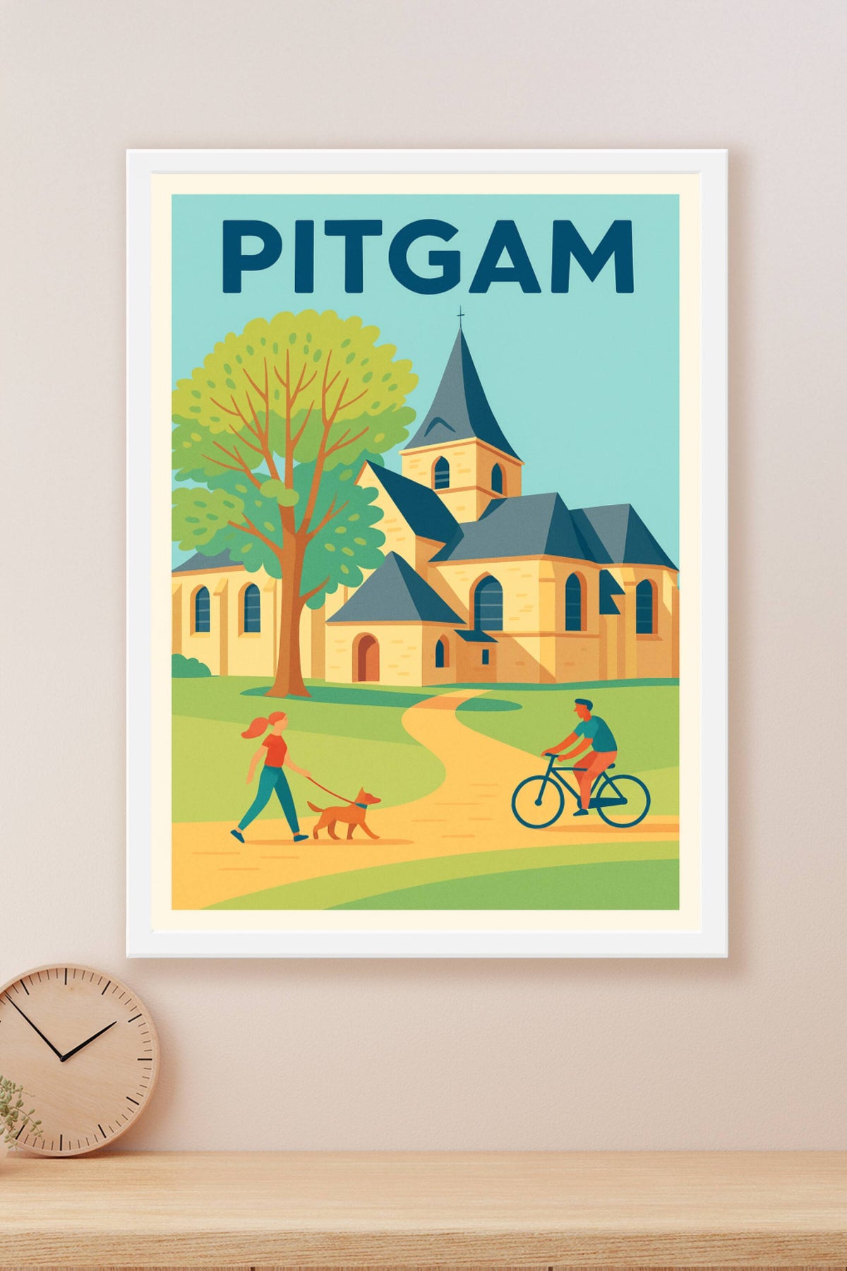 Affiche de Pitgam - Charme et sérénité au cœur du village