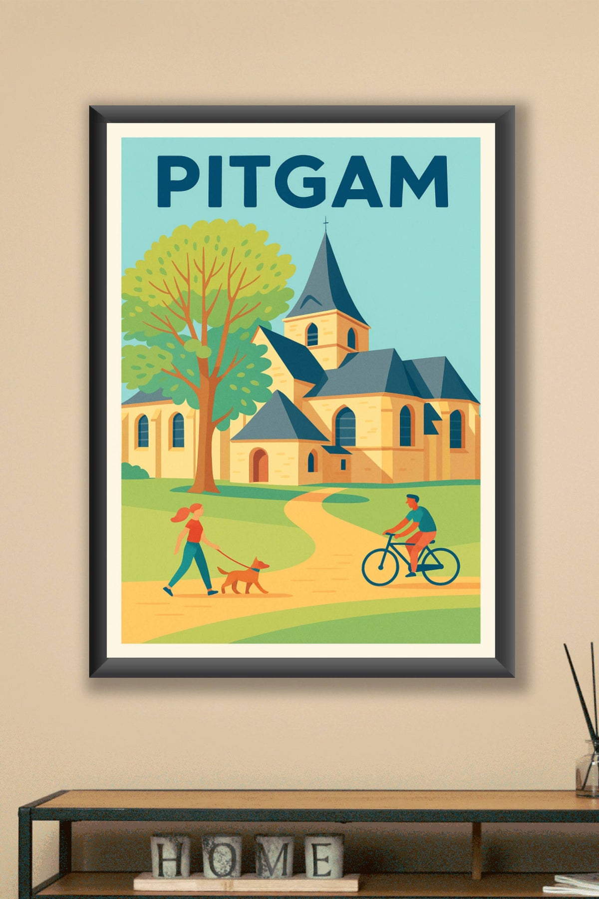 Affiche de Pitgam - Charme et sérénité au cœur du village