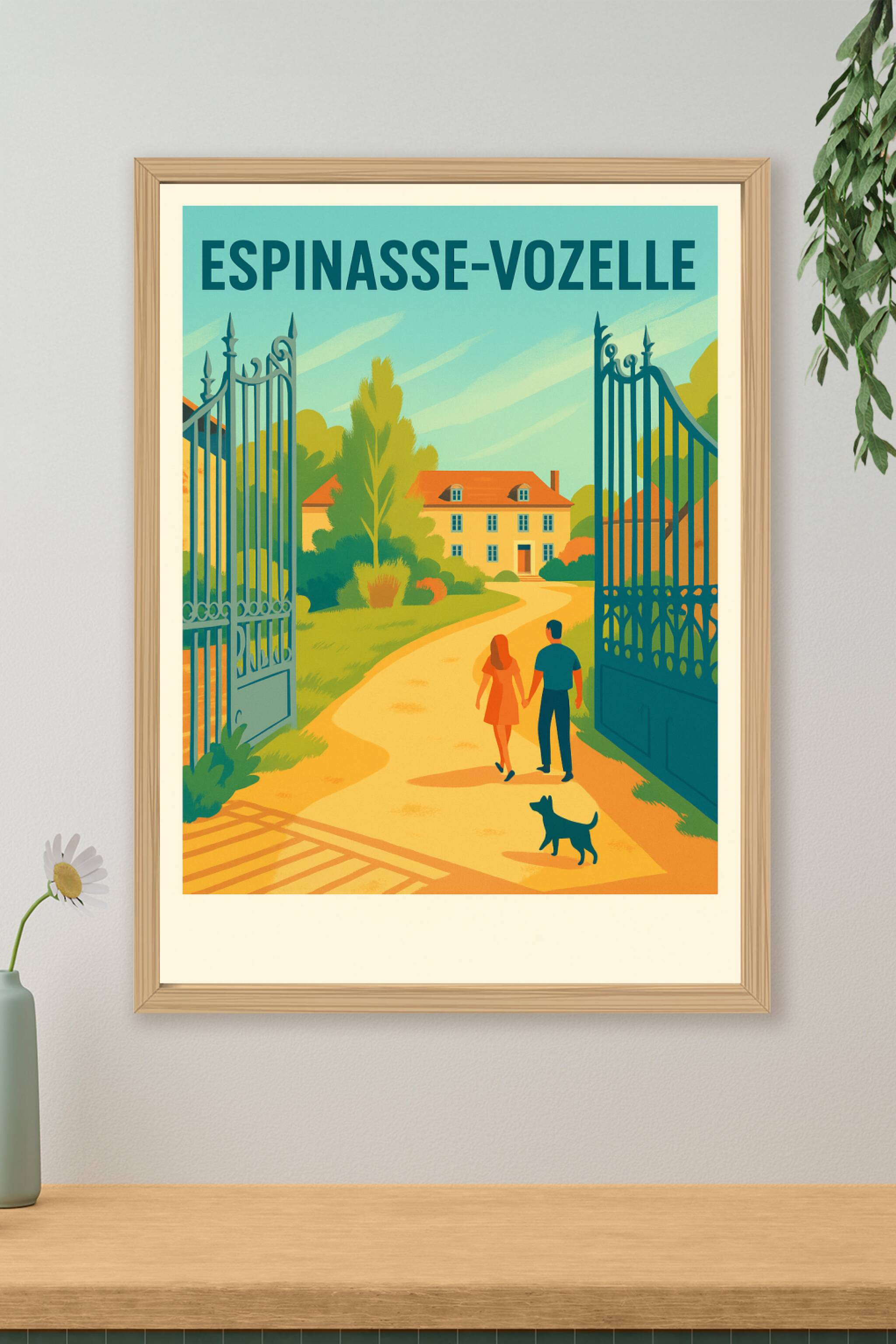 Affiche de Espinasse-Vozelle - Un havre de paix champêtre