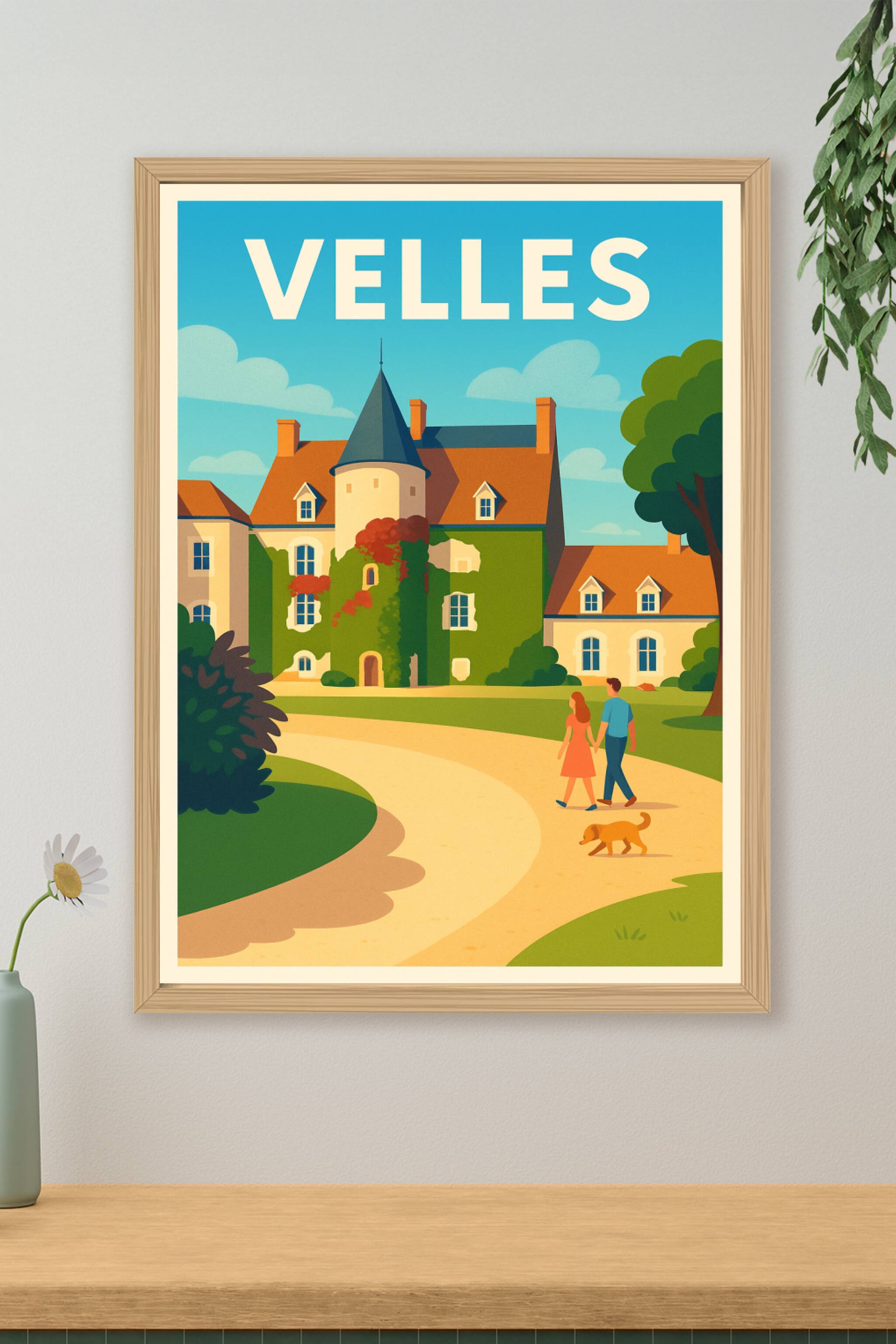 Affiche de Velles - Charme et sérénité au cœur du domaine