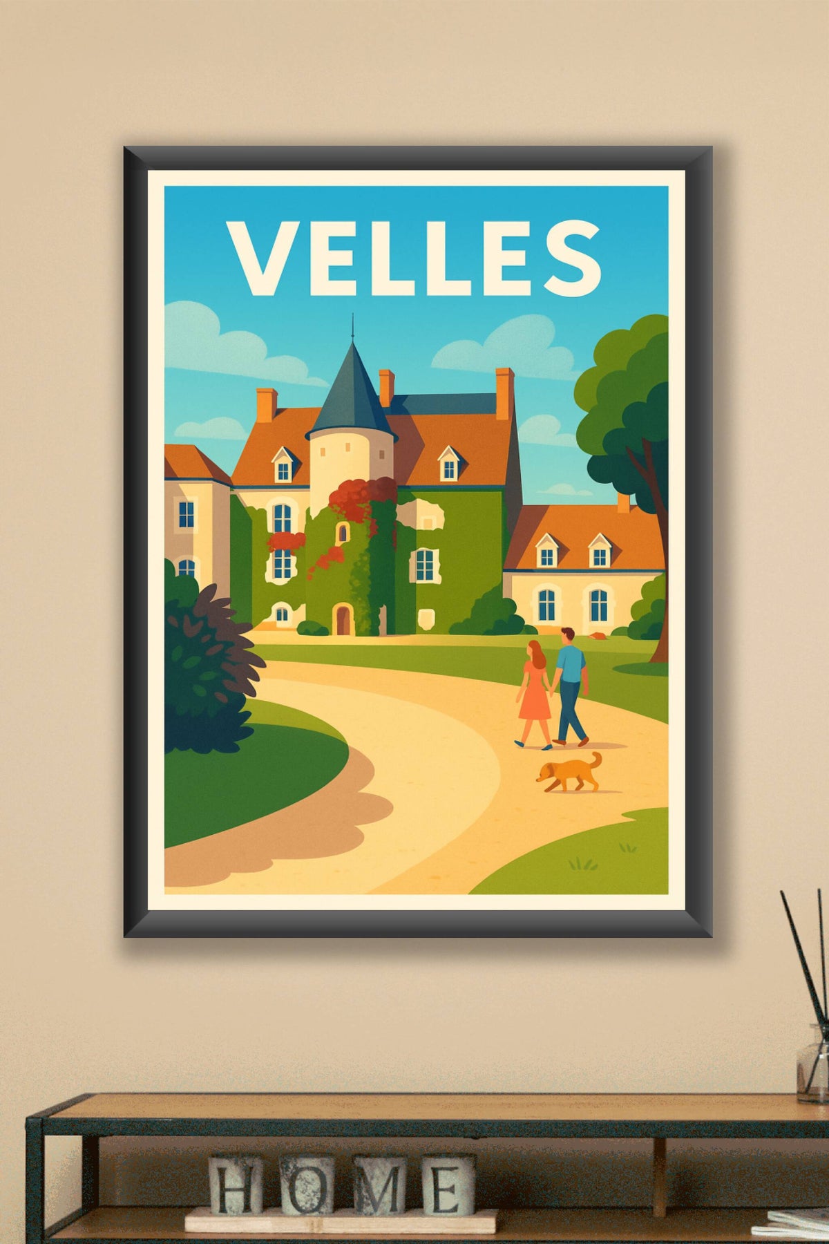 Affiche de Velles - Charme et sérénité au cœur du domaine