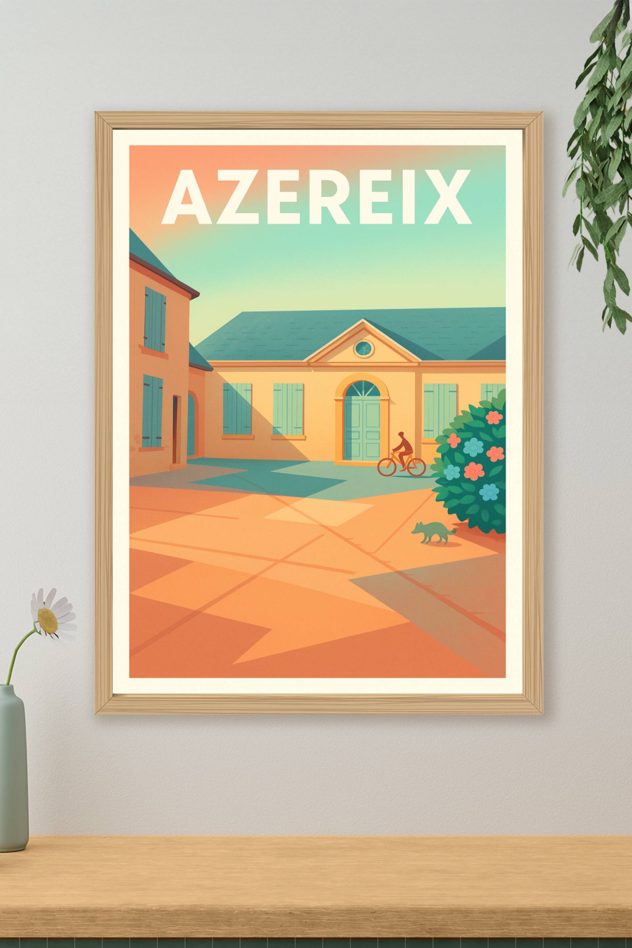 Affiche de Azereix - Charme et Sérénité au Cœur du Village