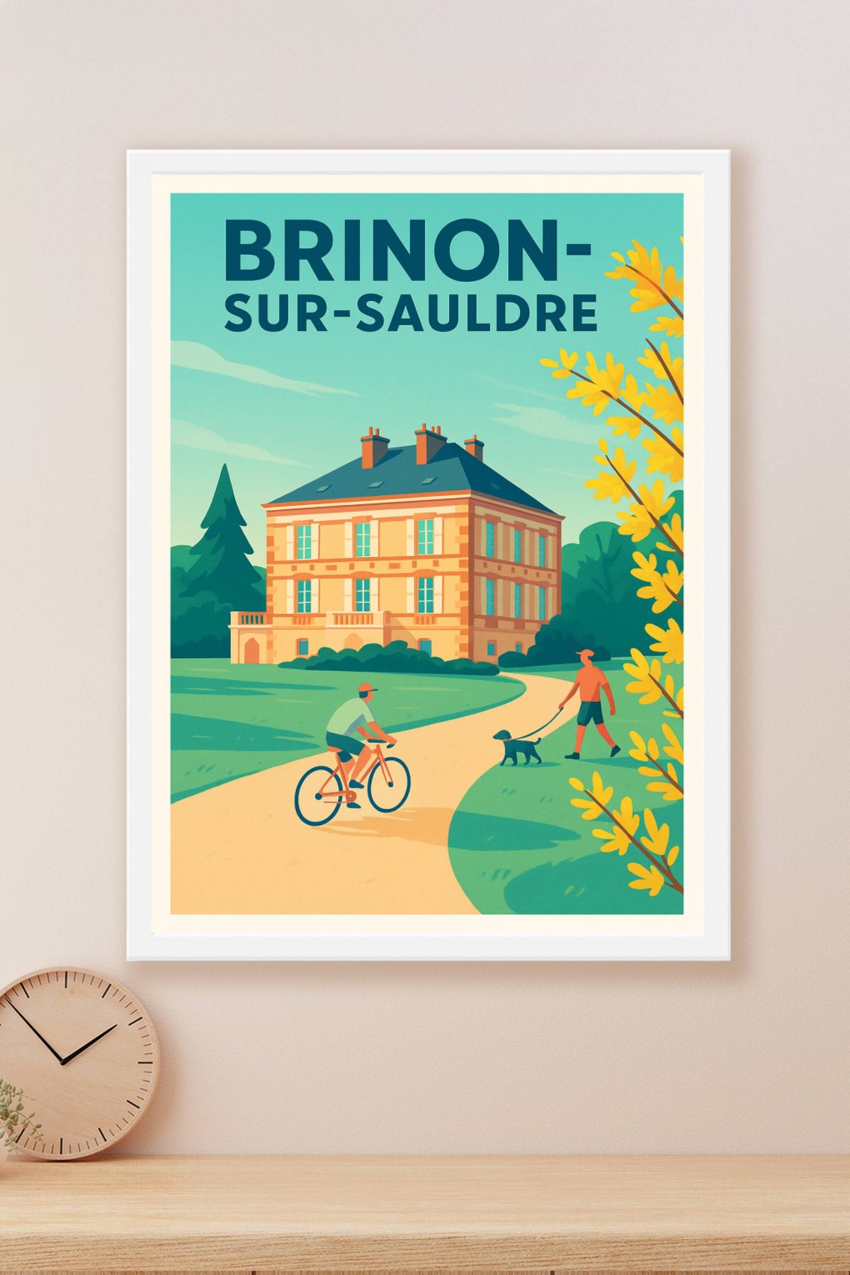 Affiche de Brinon-sur-Sauldre - Harmonie bucolique au cœur du domaine