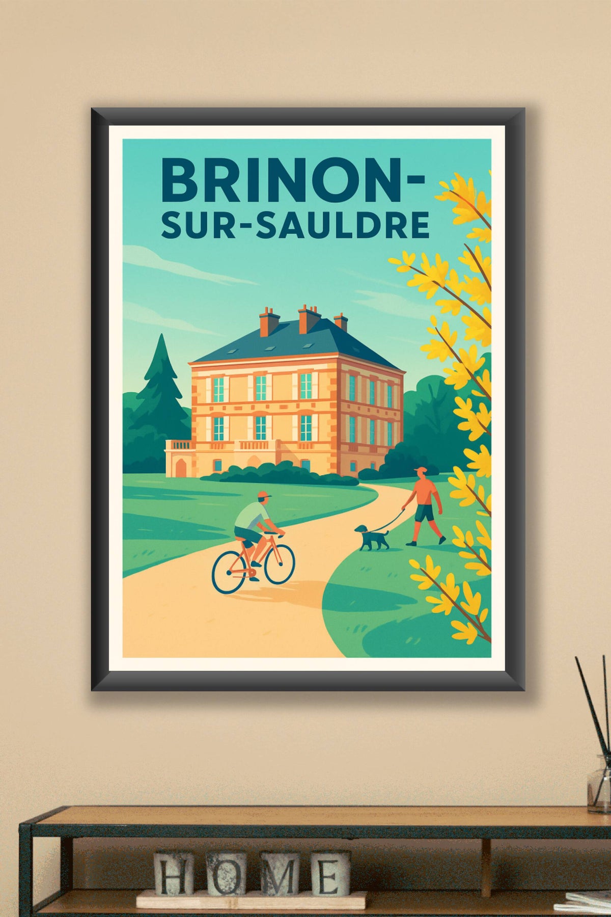 Affiche de Brinon-sur-Sauldre - Harmonie bucolique au cœur du domaine