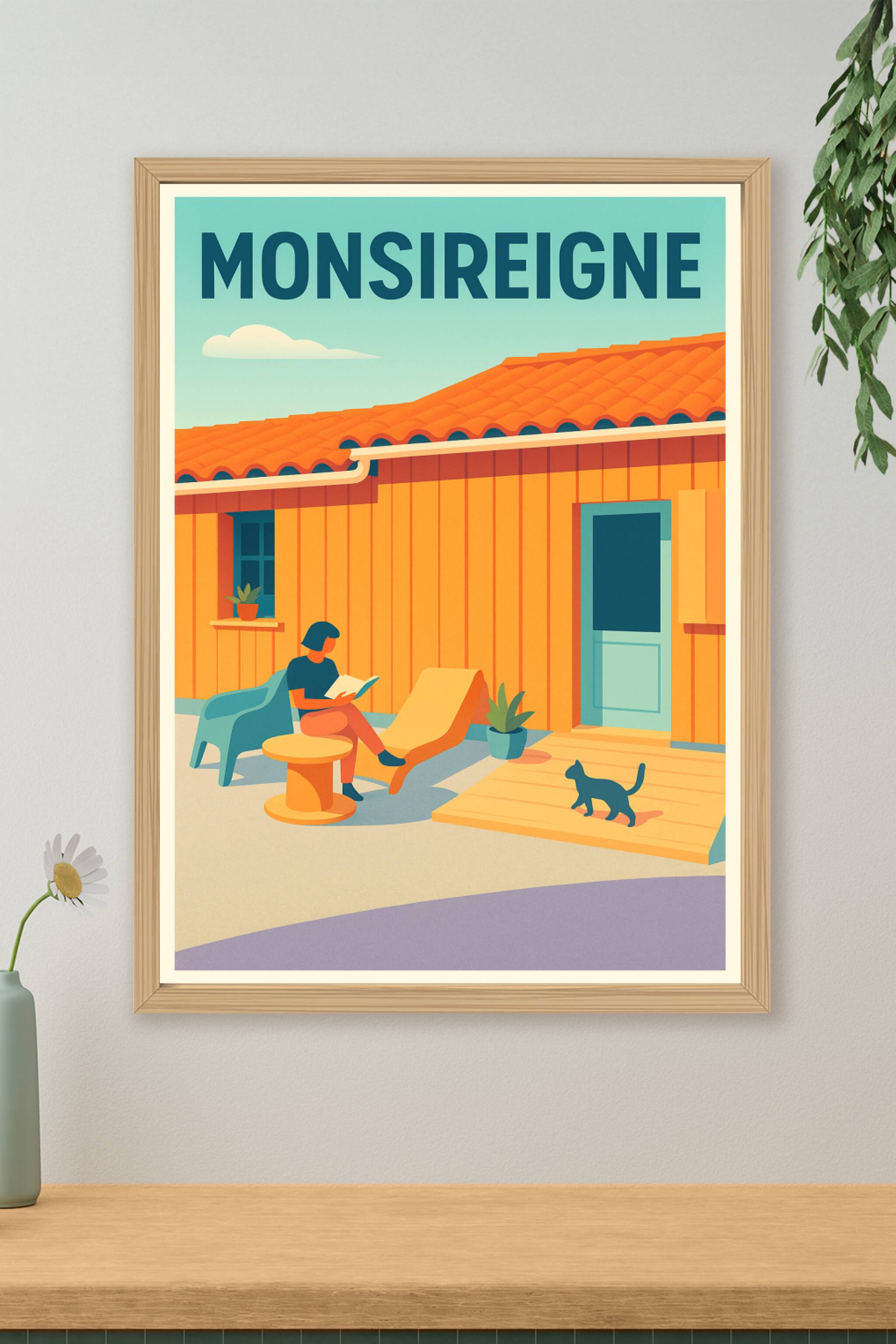 Affiche de Monsireigne - Ambiance paisible au soleil