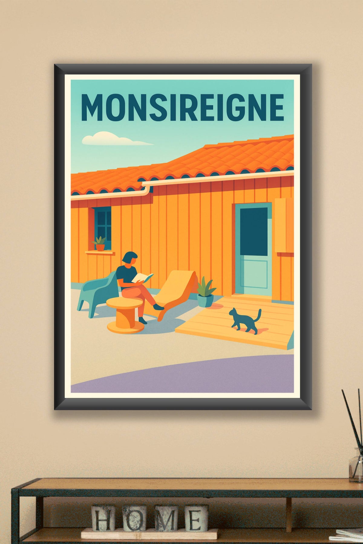 Affiche de Monsireigne - Ambiance paisible au soleil