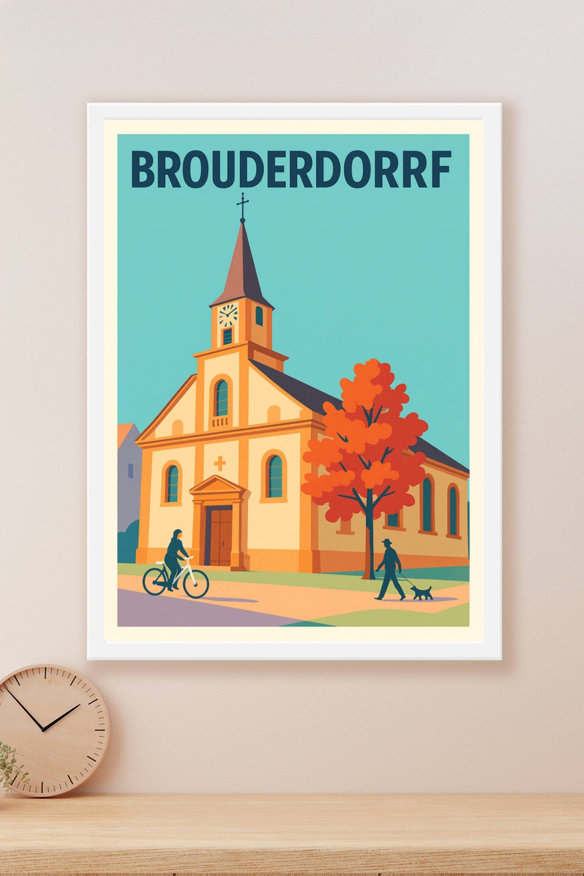 Affiche de Brouderdorff - Charme et sérénité au cœur du village