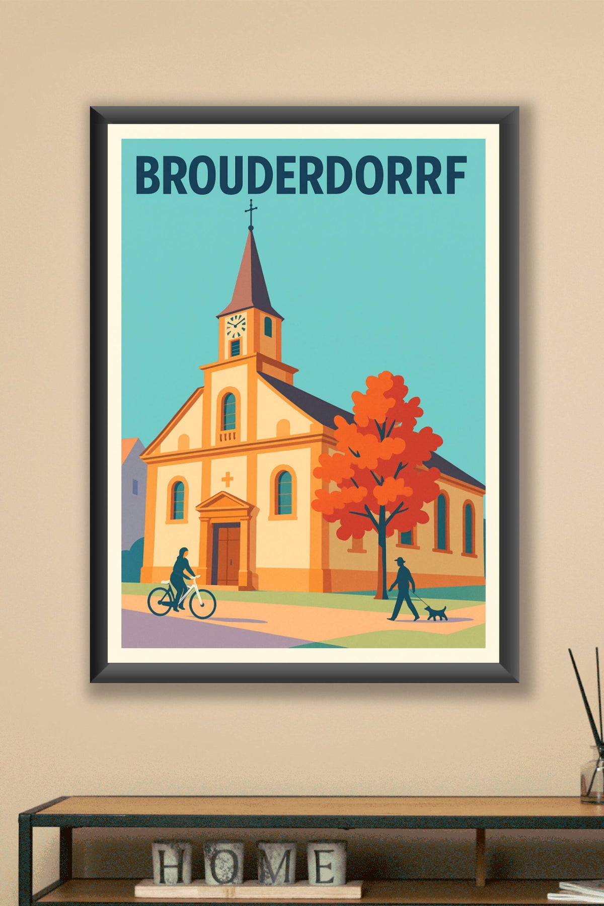 Affiche de Brouderdorff - Charme et sérénité au cœur du village